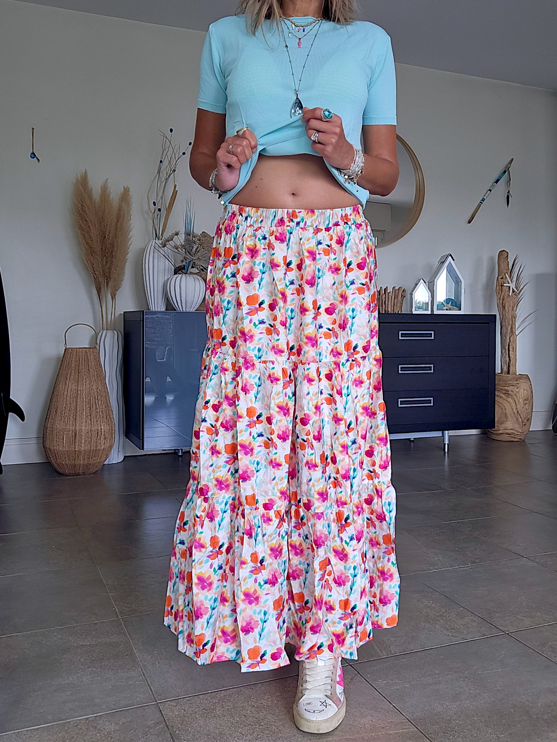 Jupe flowers