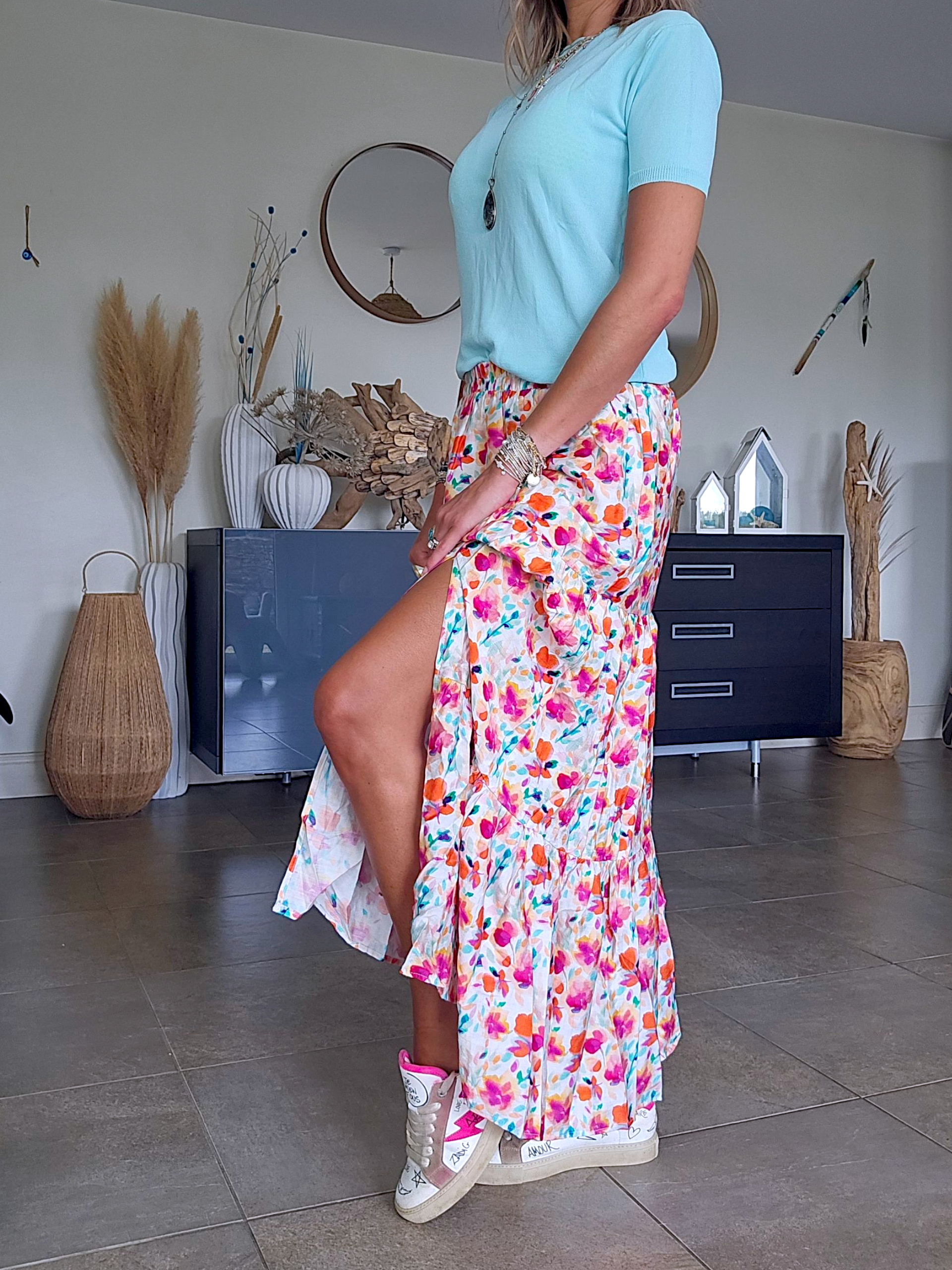 Jupe flowers