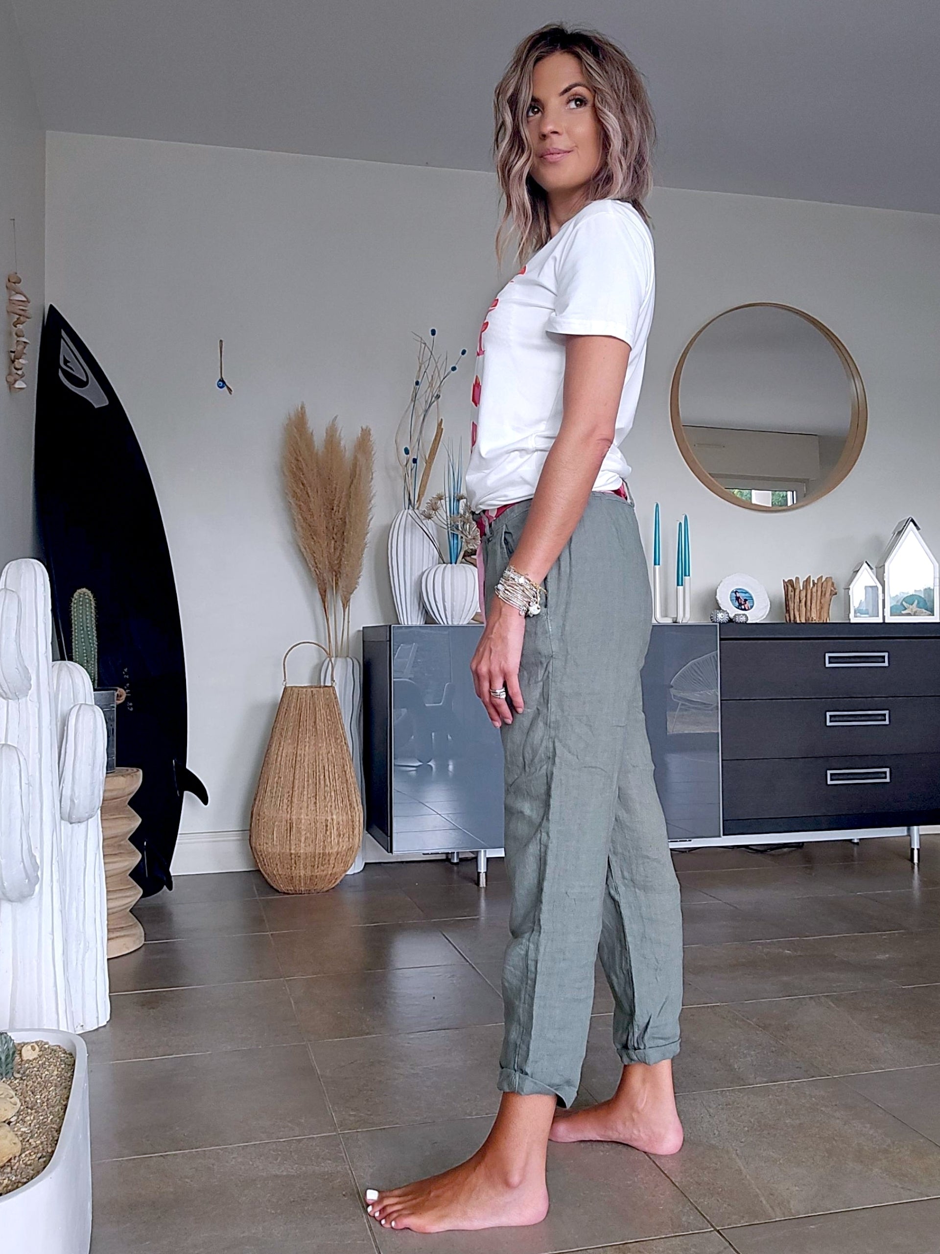 Tee-shirt blanc amore