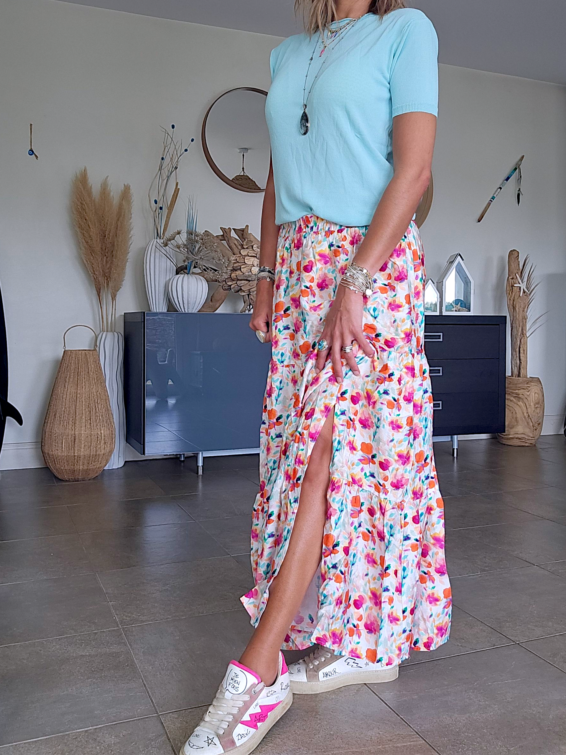 Jupe flowers