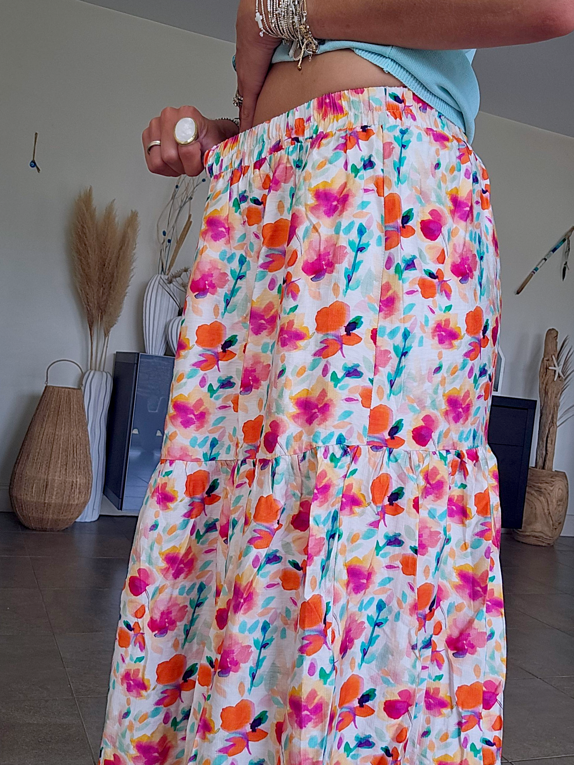 Jupe flowers