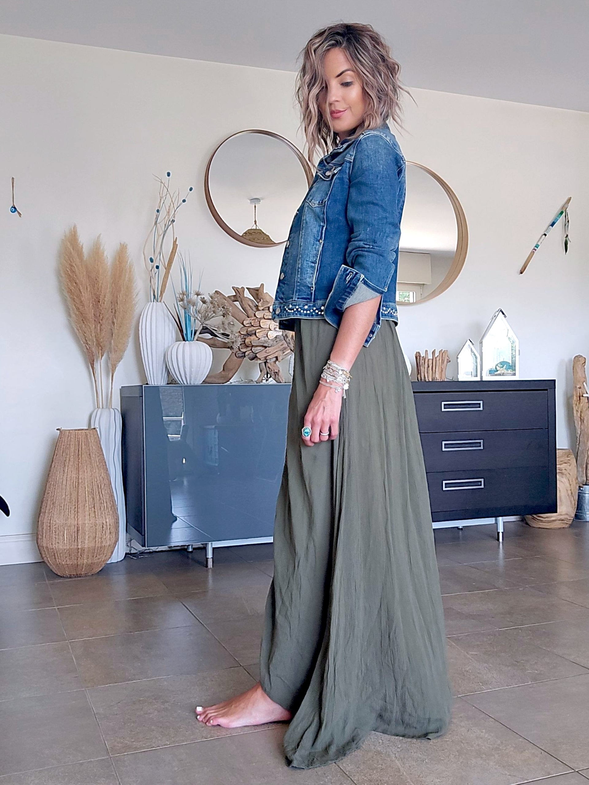 Veste en jean twin