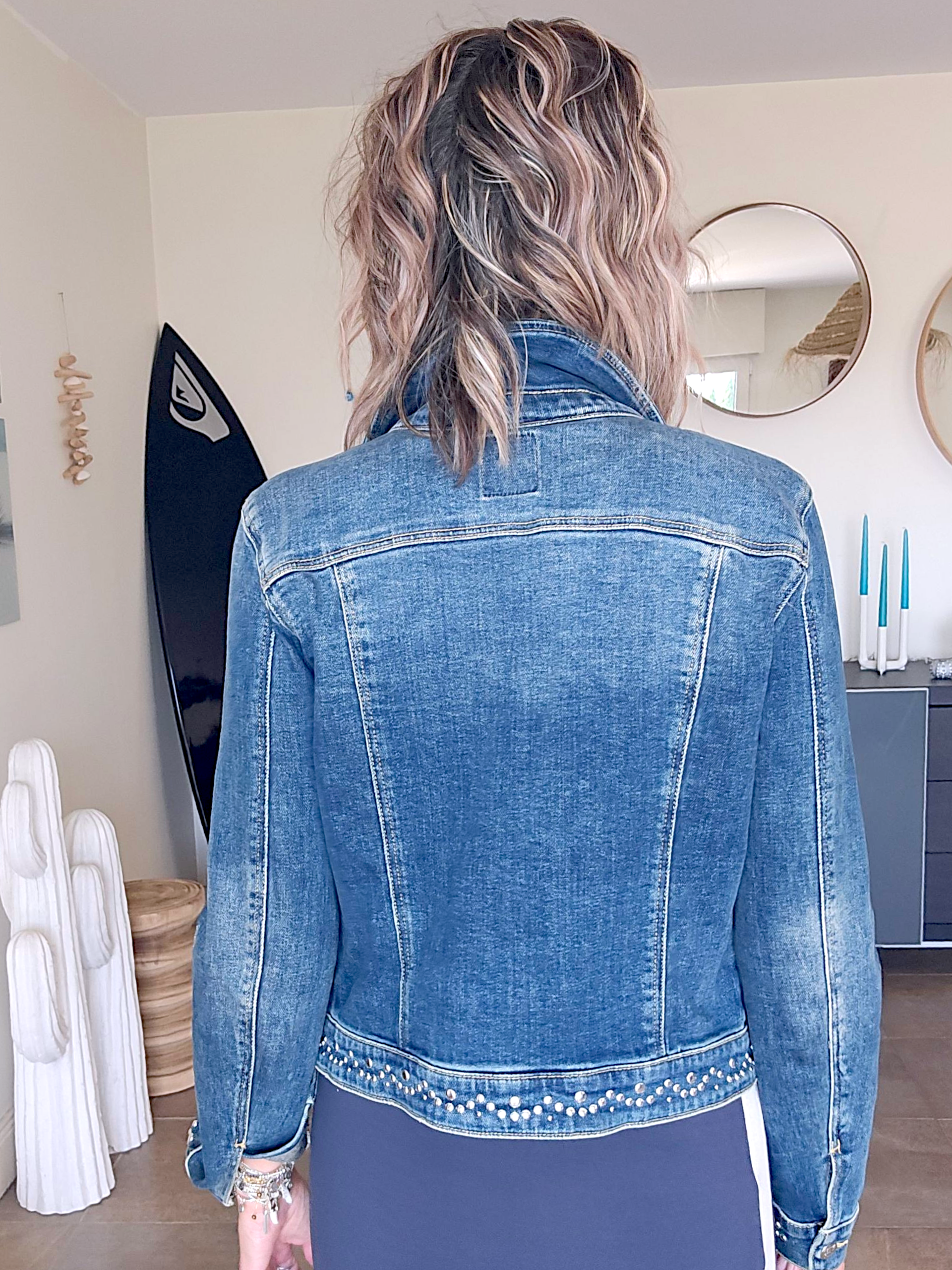 Veste en jean twin