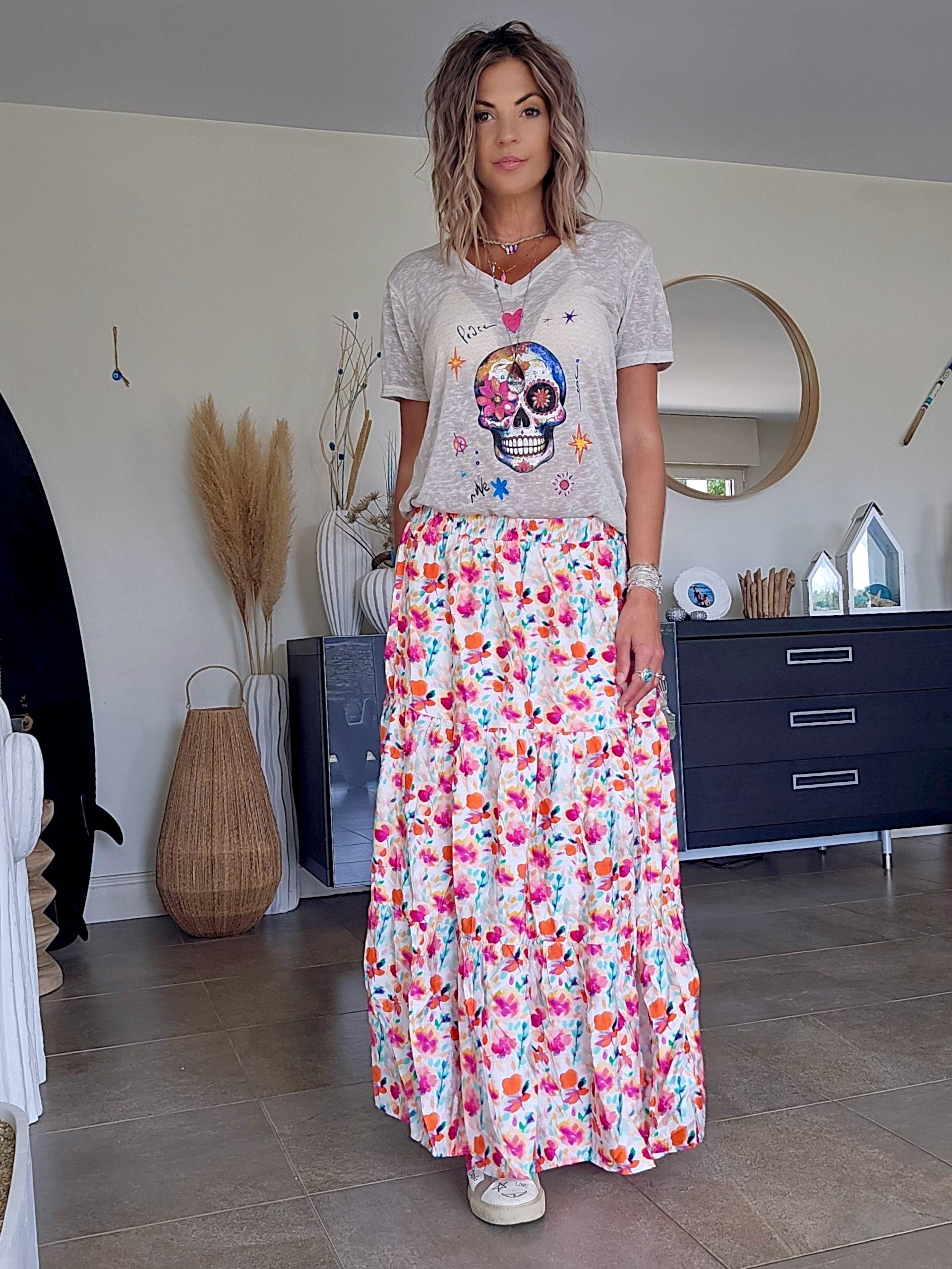 Jupe flowers