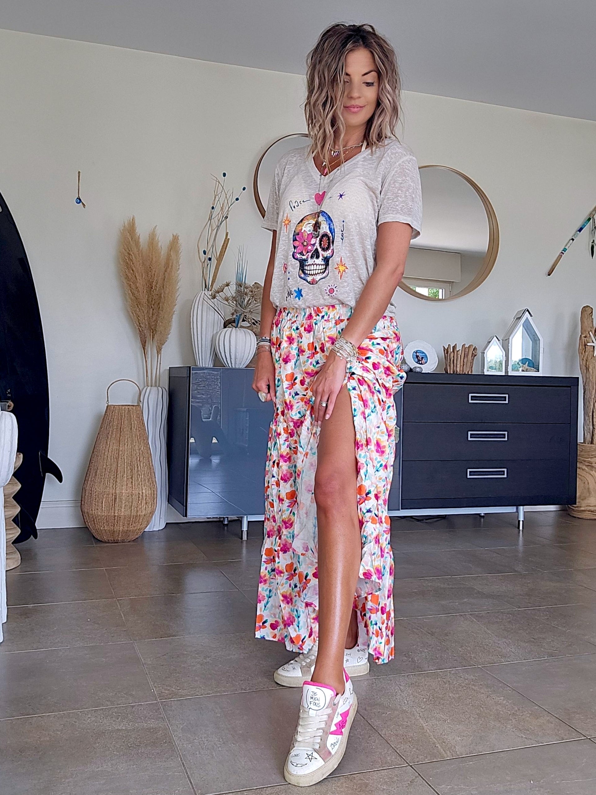 Jupe flowers