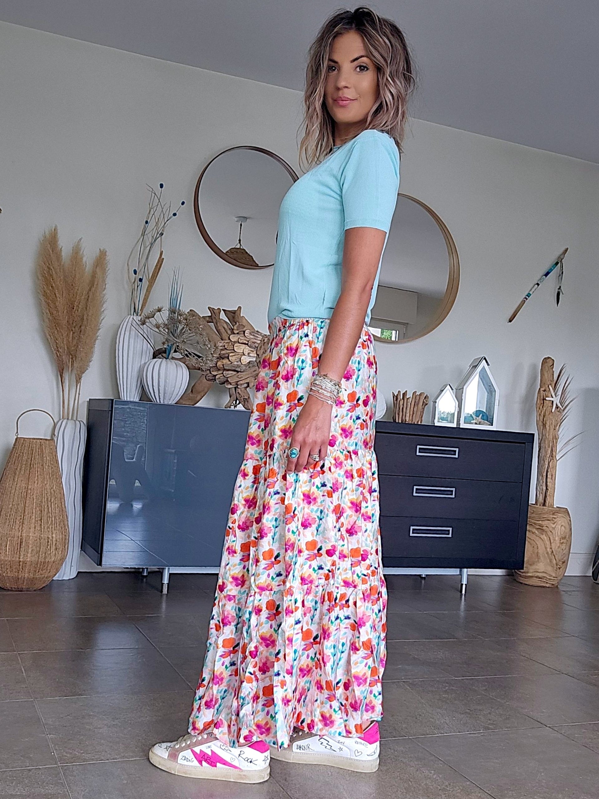 Jupe flowers
