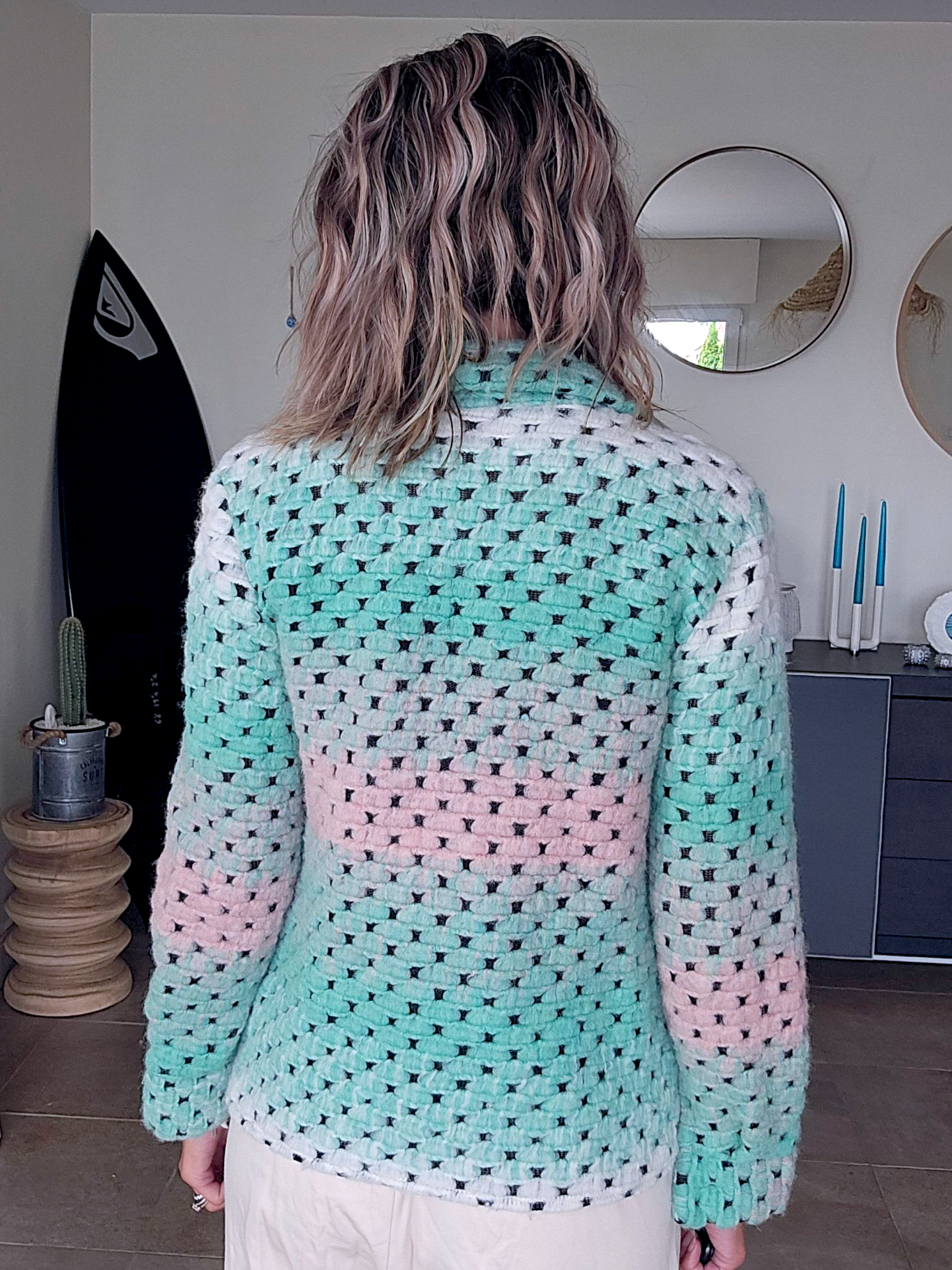Surchemise tie and dye