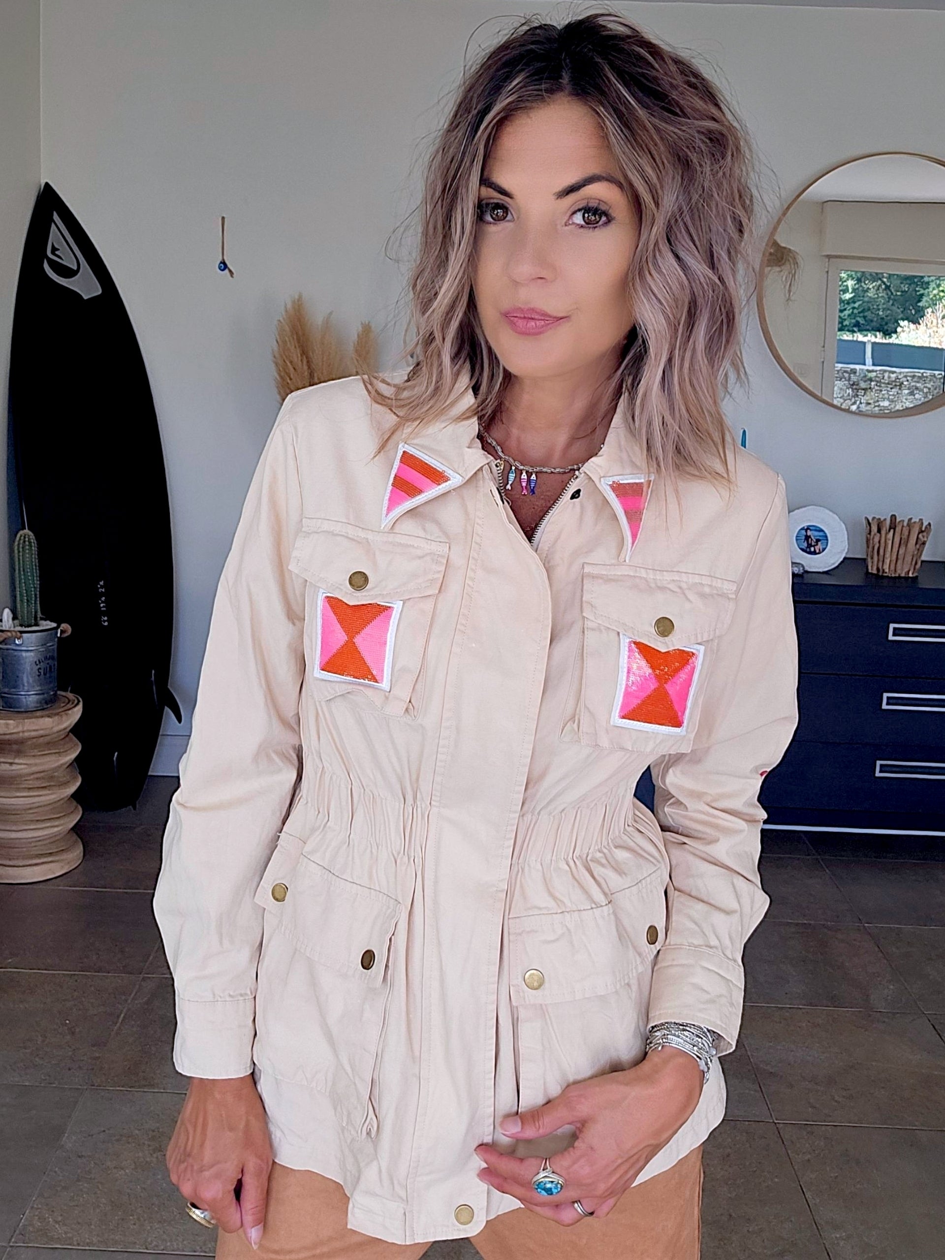 Saharienne beige
