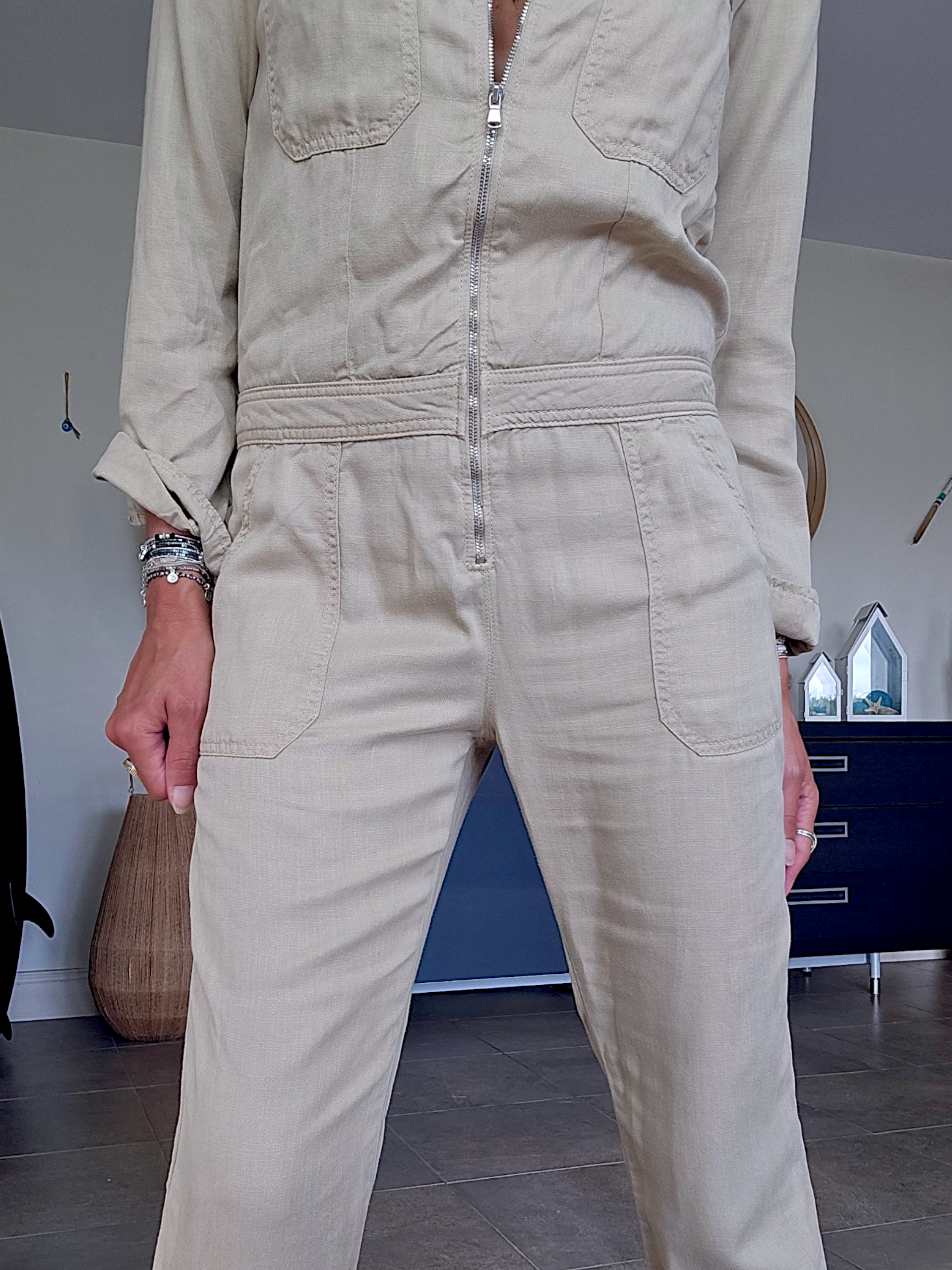 Combinaison beige