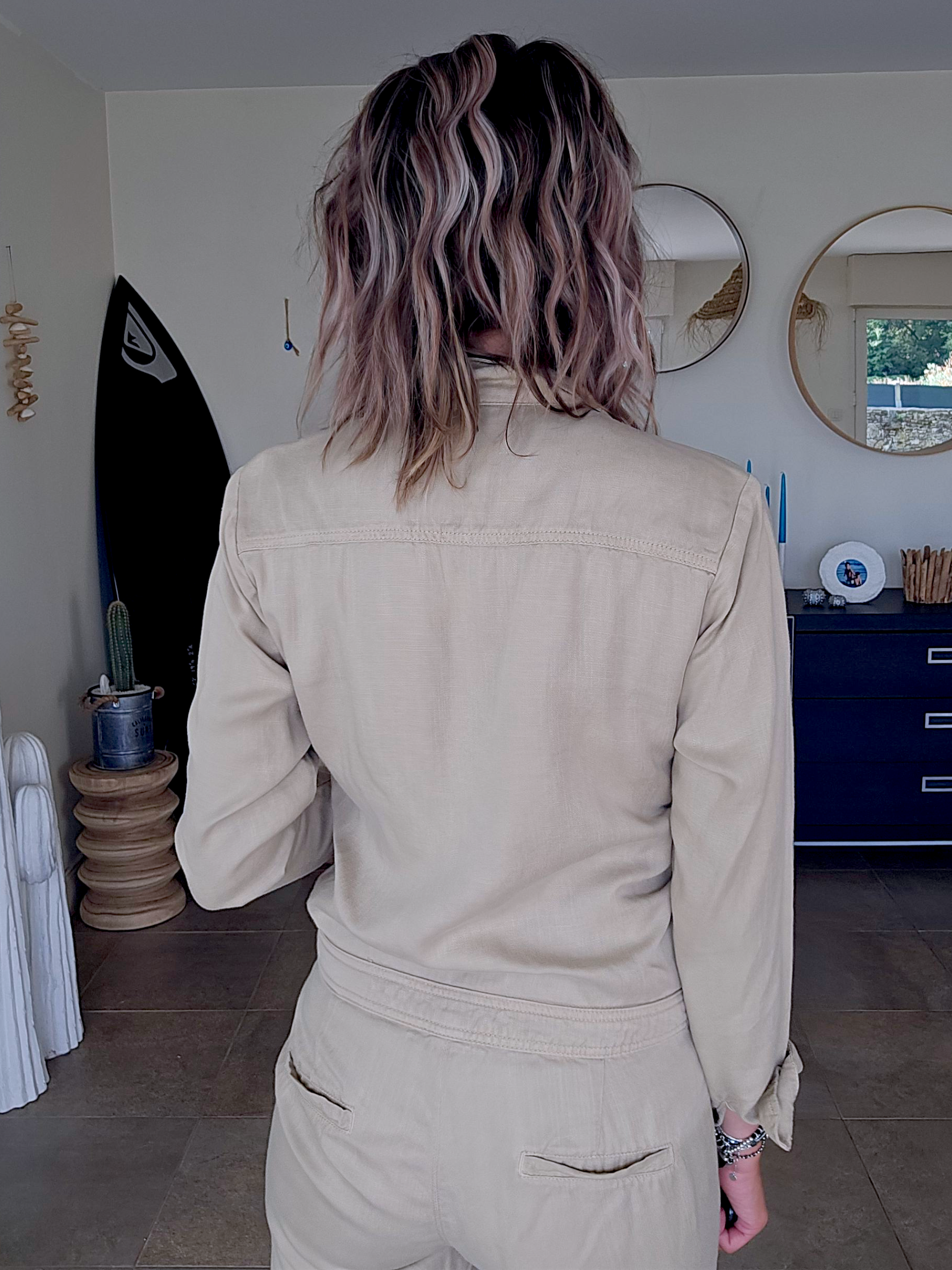 Combinaison beige