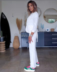 Veste white rock-chic