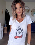 Tee-shirt blanc Blondie