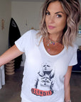 Tee-shirt blanc Blondie