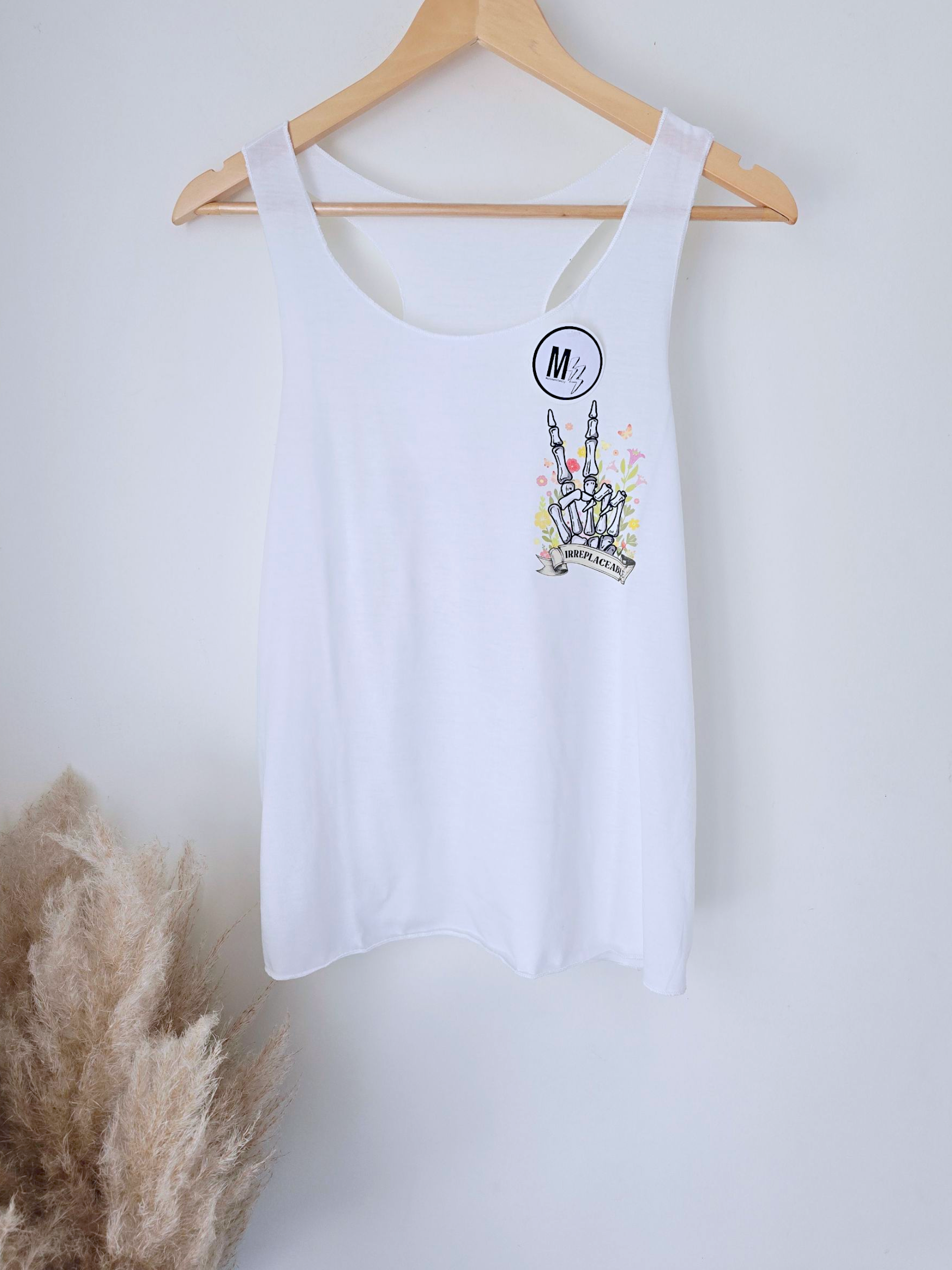 Débardeur peace &amp; love skull