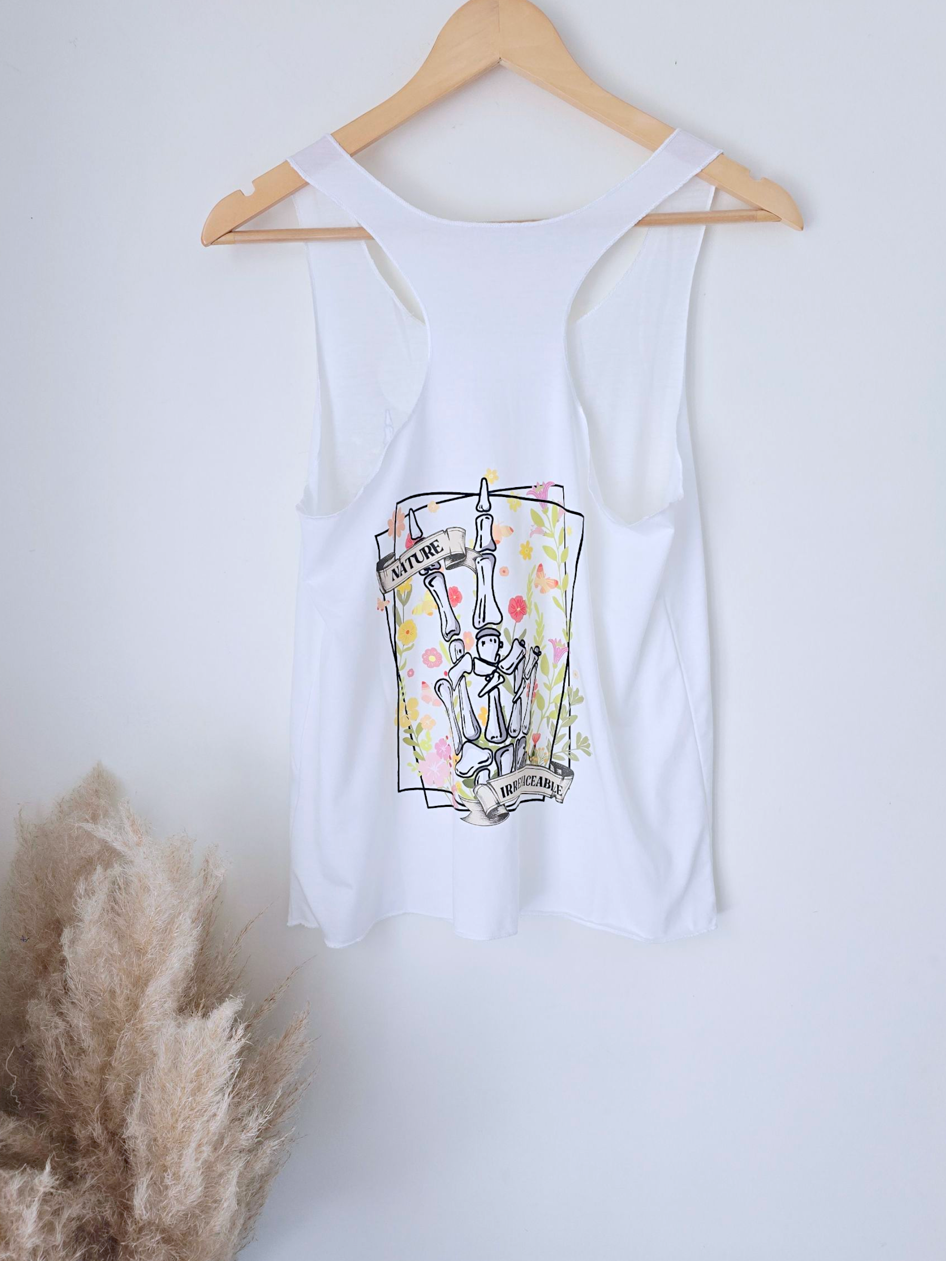 Débardeur peace &amp; love skull