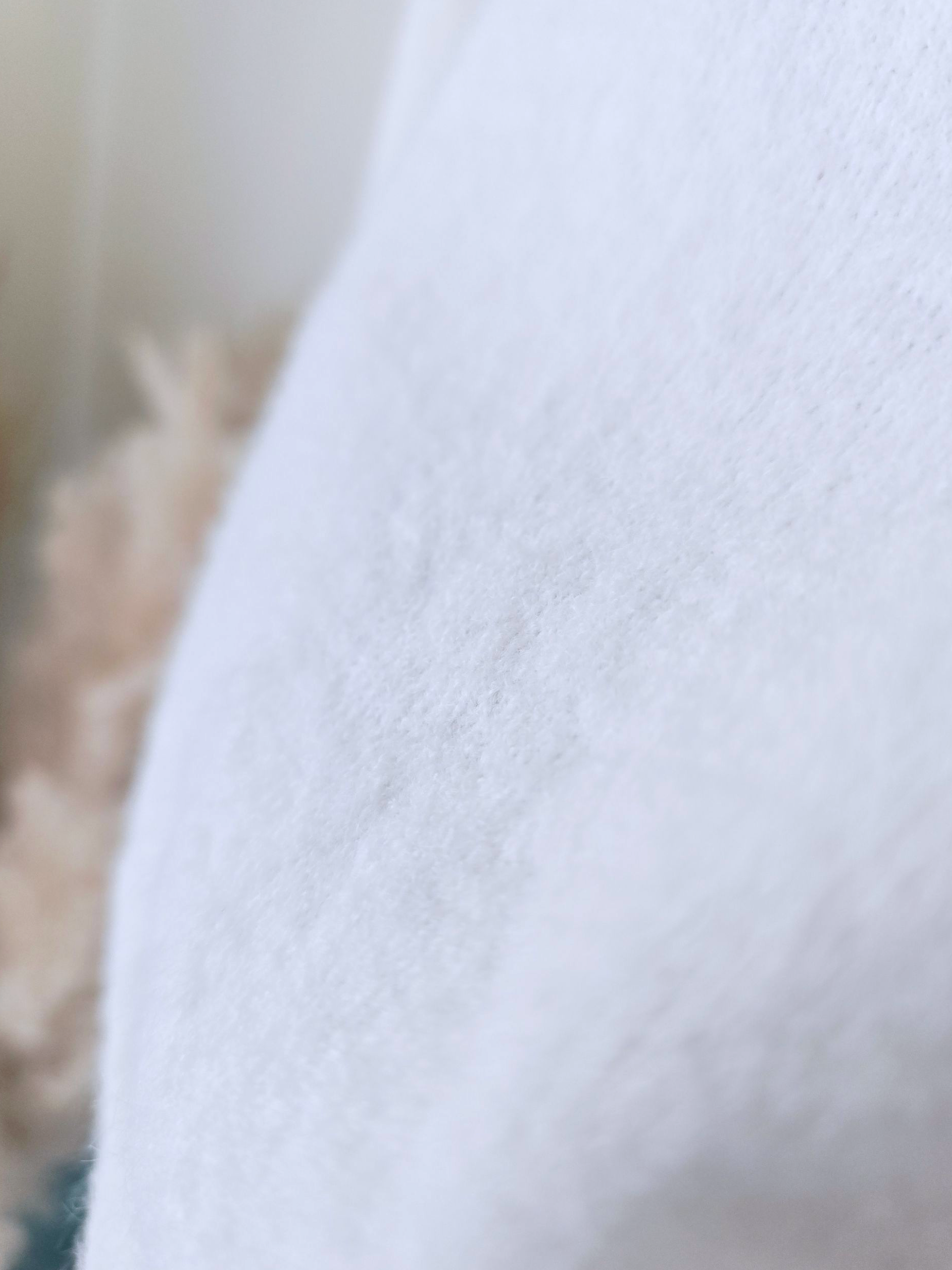 Pull doux blanc