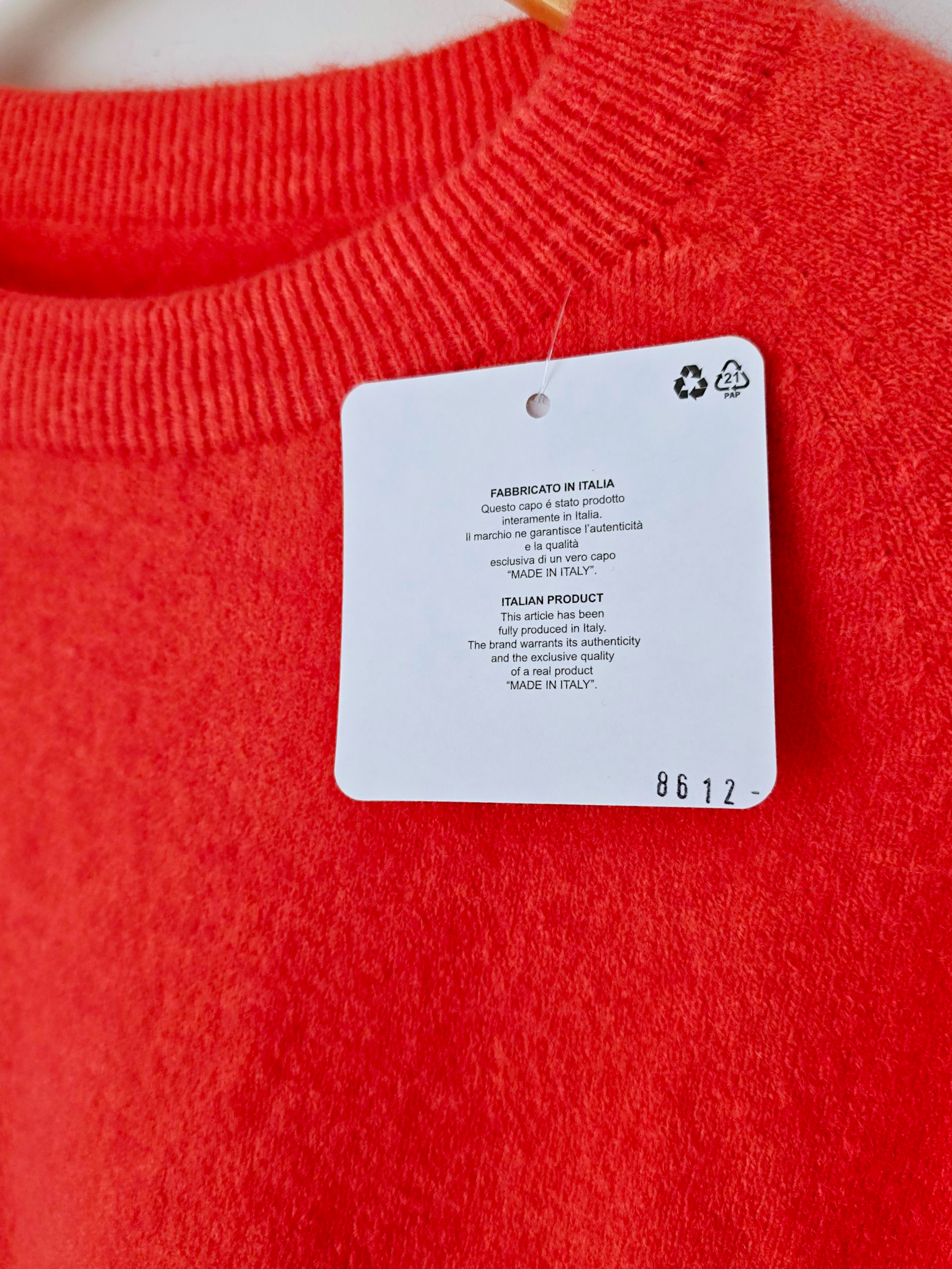 Pull orange sanguine vif