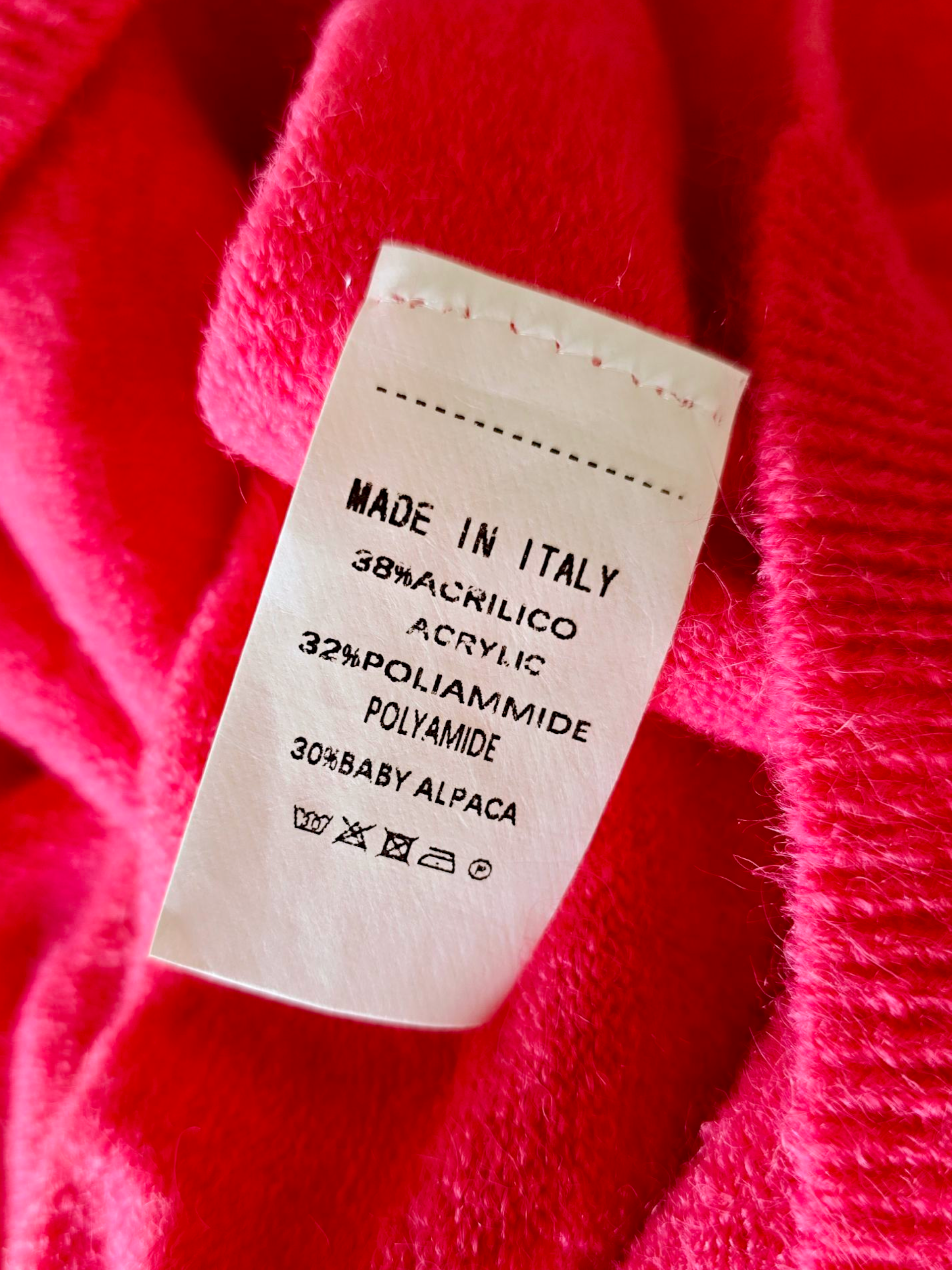 Pull doux rose fuchsia