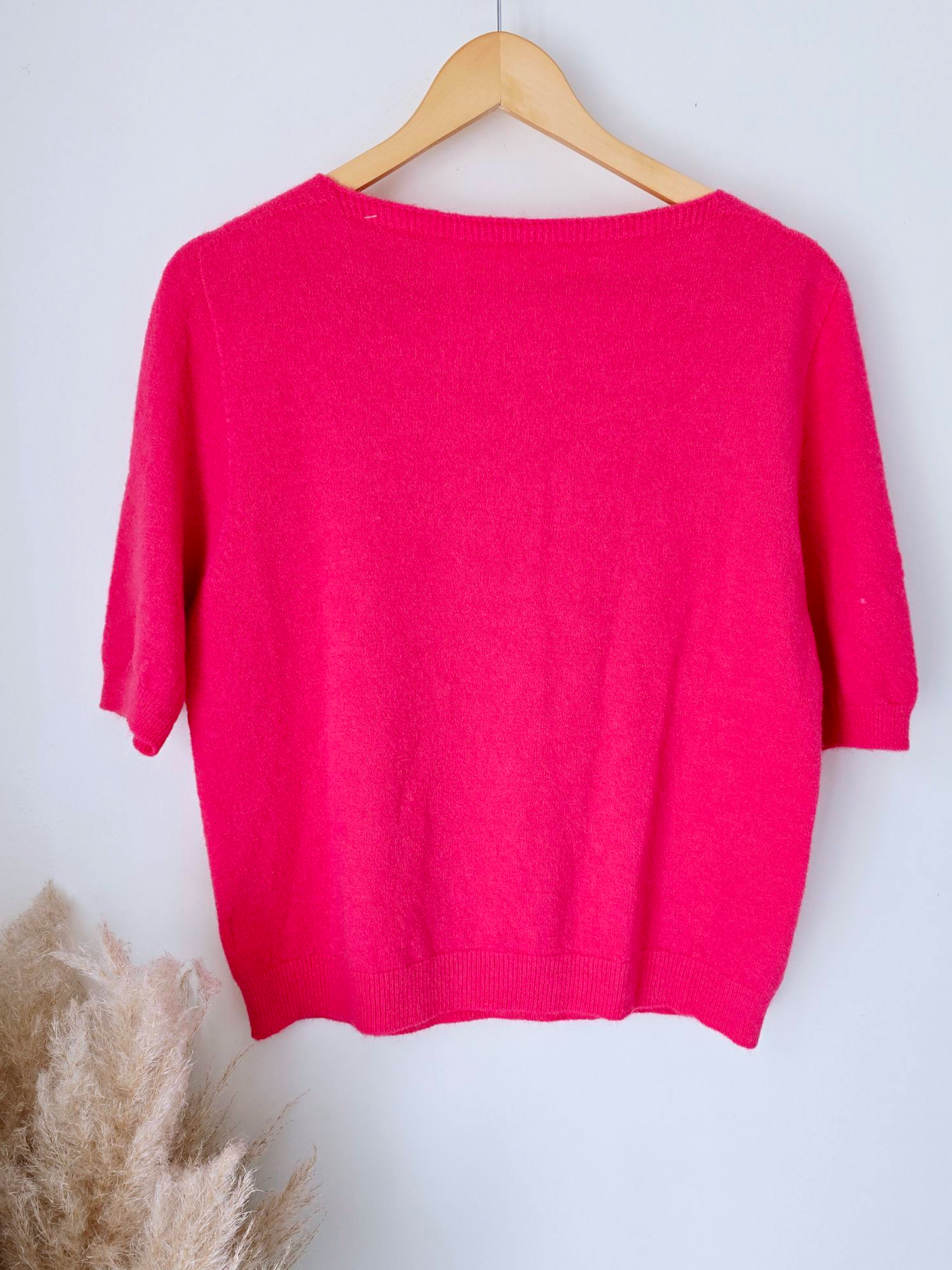 Pull doux rose fuchsia