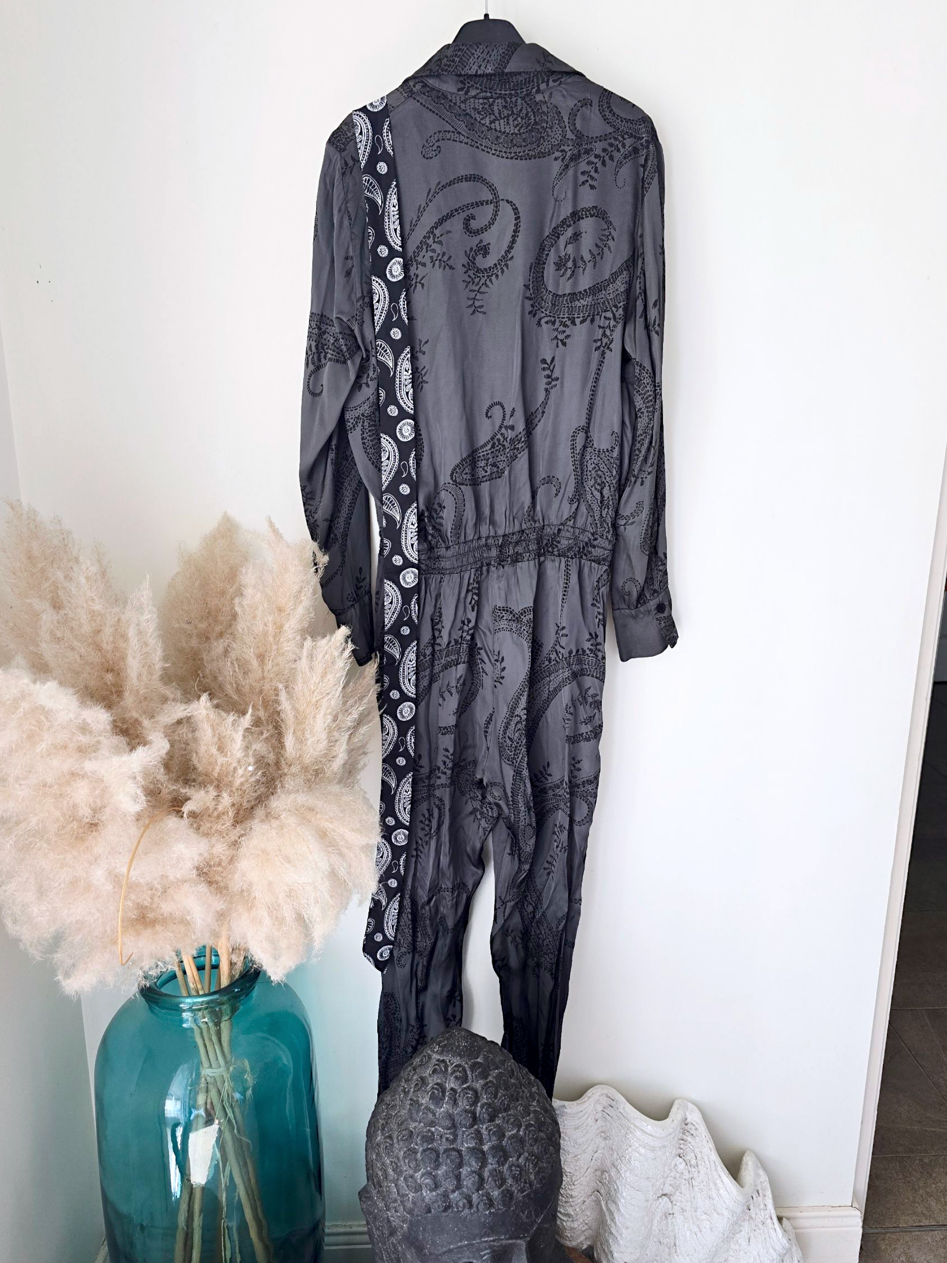 Combinaison bandana gris