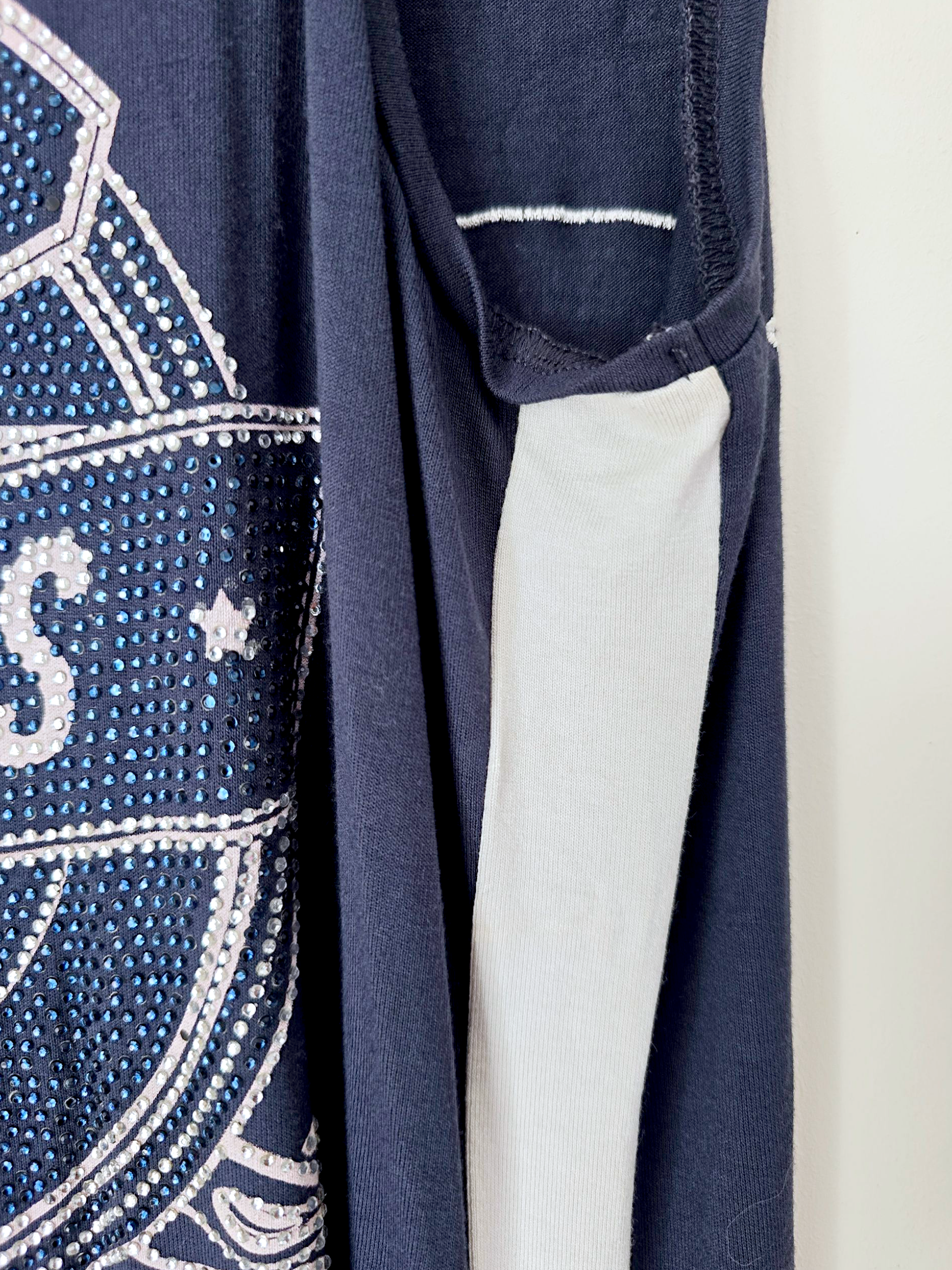 Robe tee-shirt strass