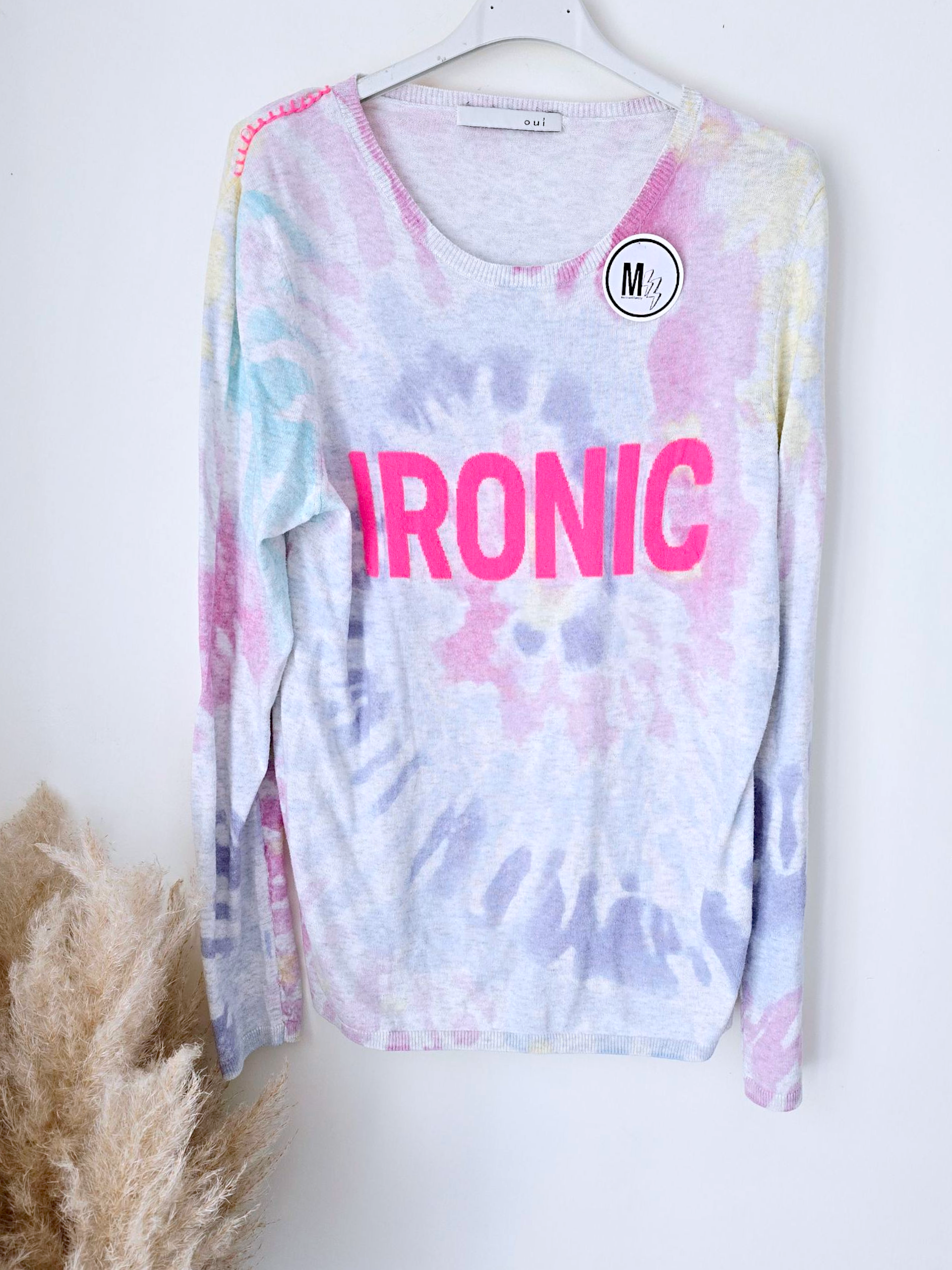 Pull tie and dye Ironic
