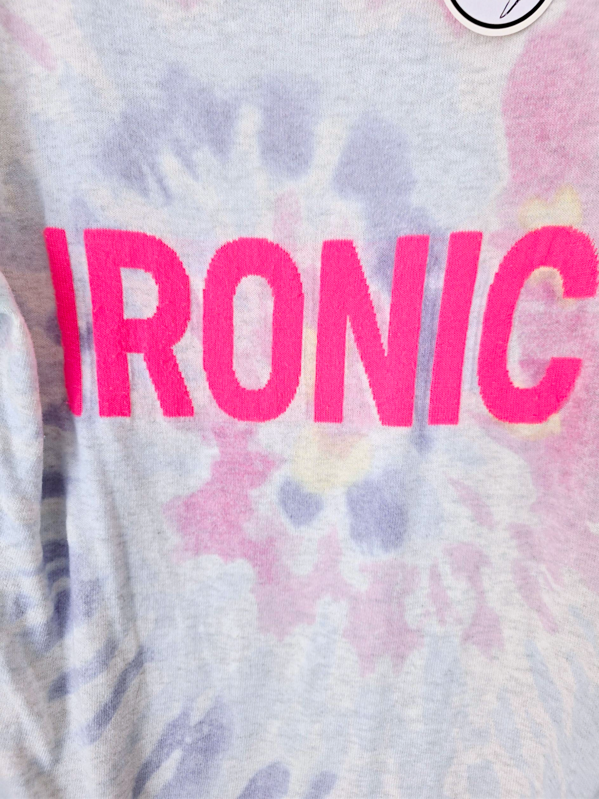 Pull tie and dye Ironic