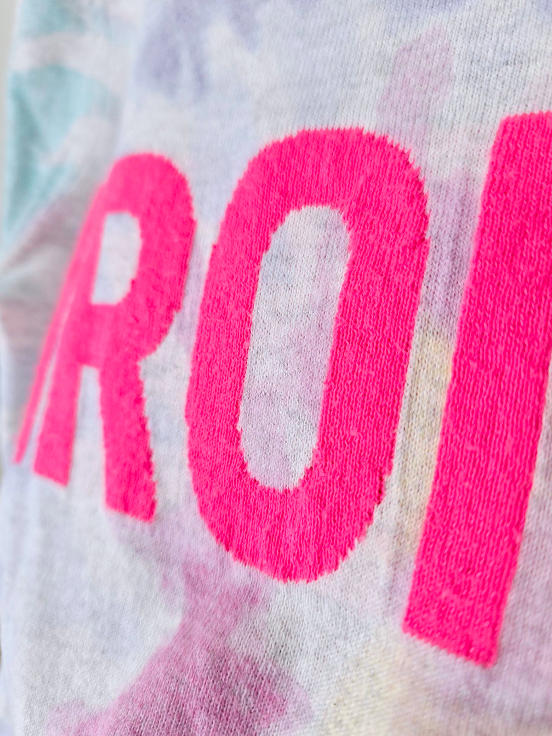 Pull tie and dye Ironic