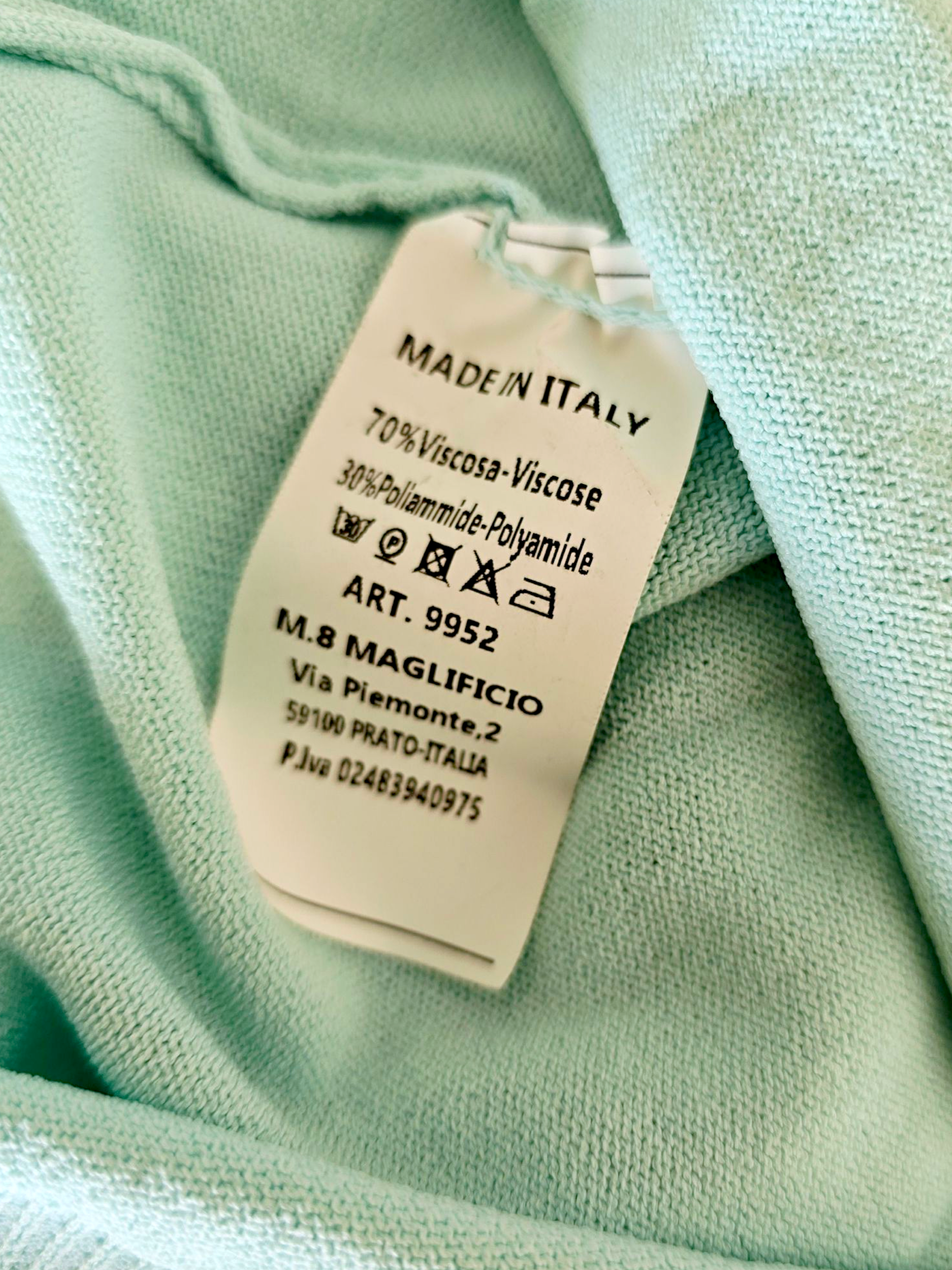 Pull maille fine bleu ciel