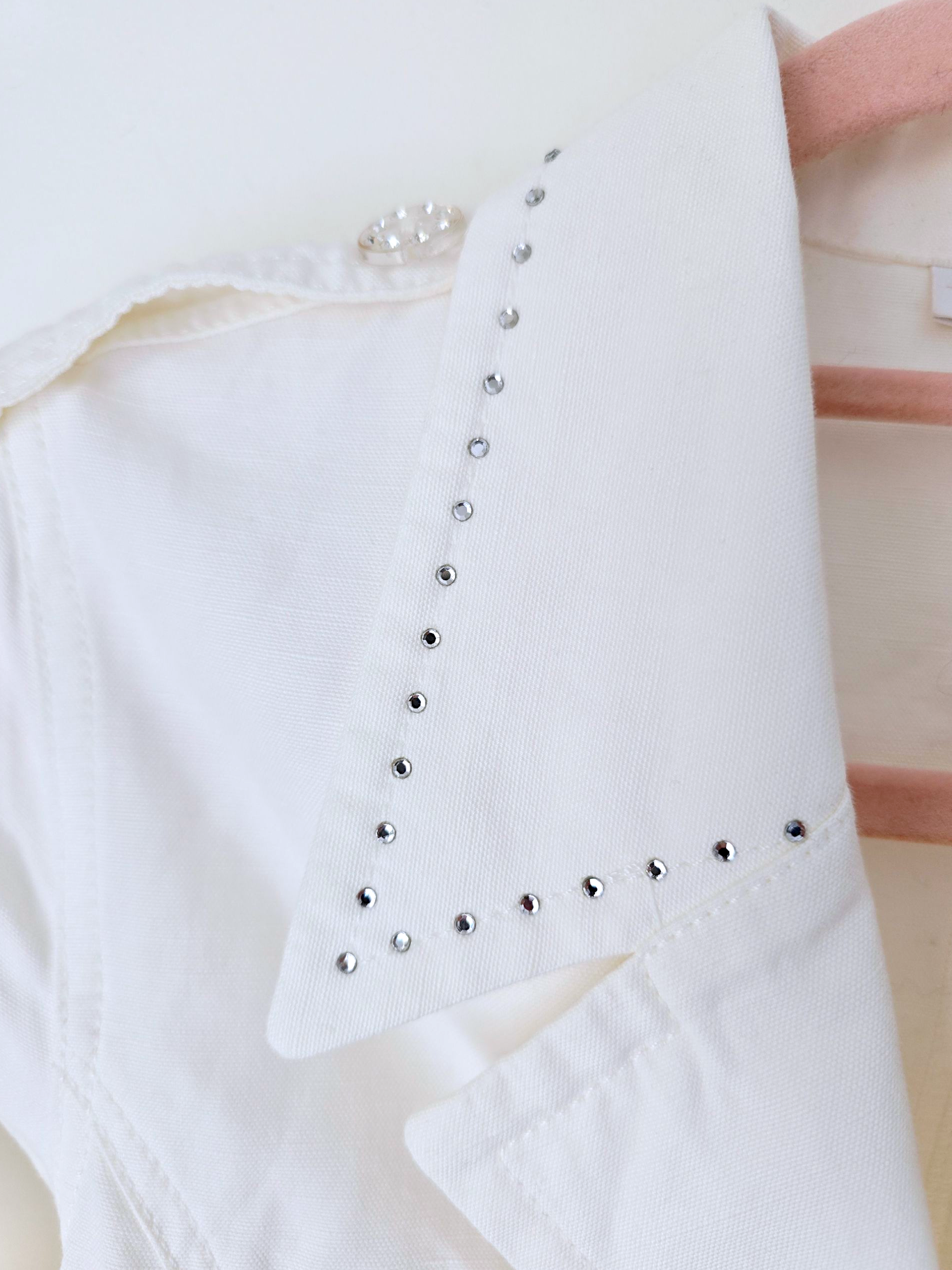 Veste white rock-chic