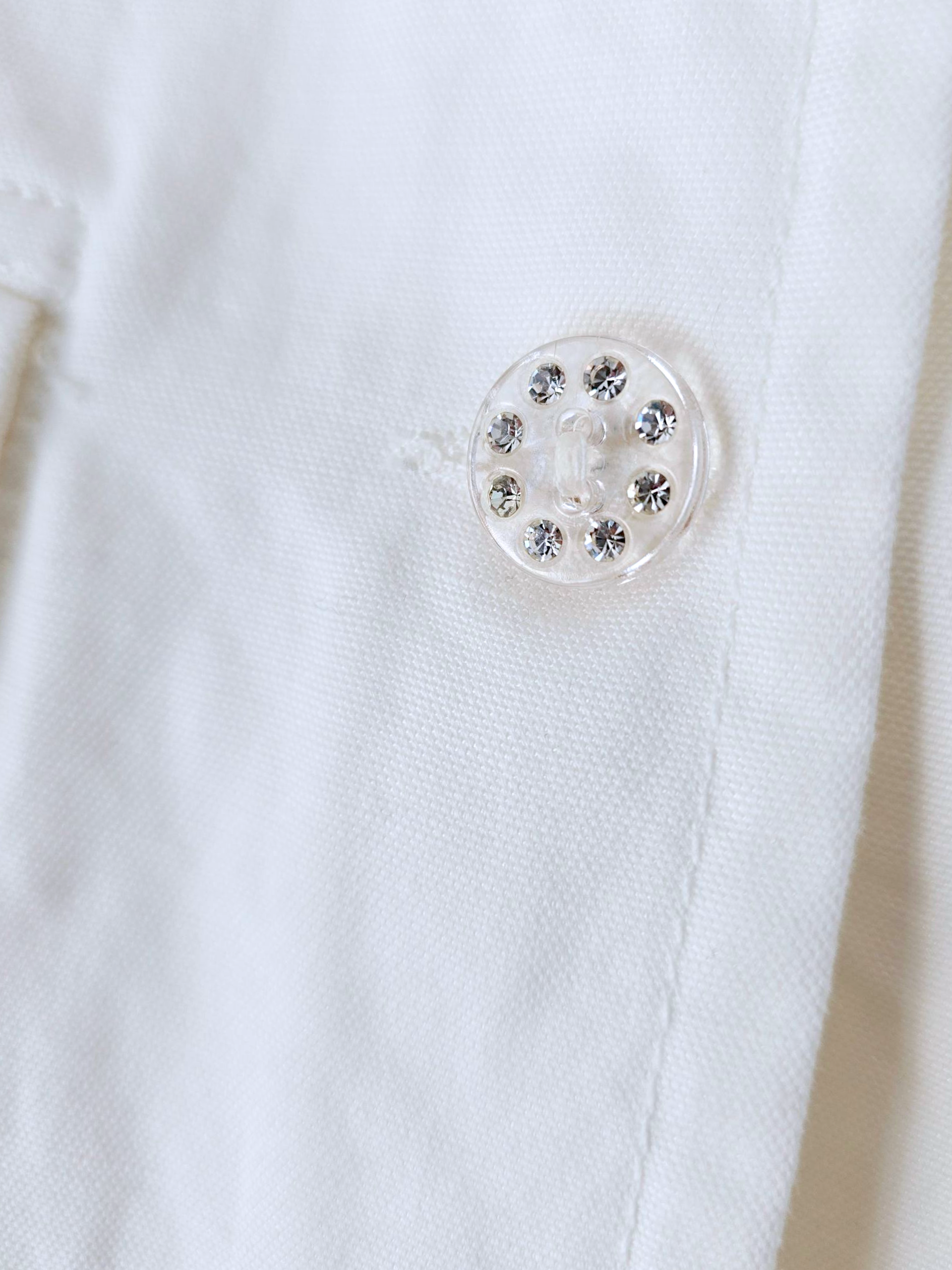 Veste white rock-chic