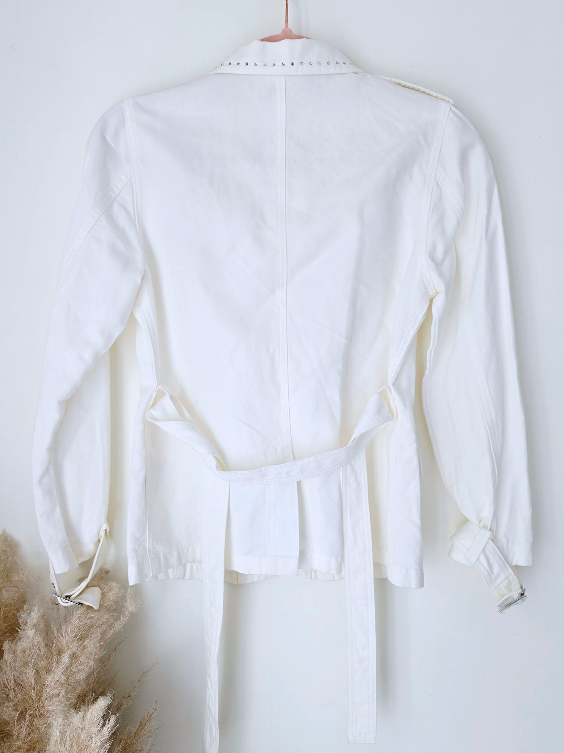 Veste white rock-chic