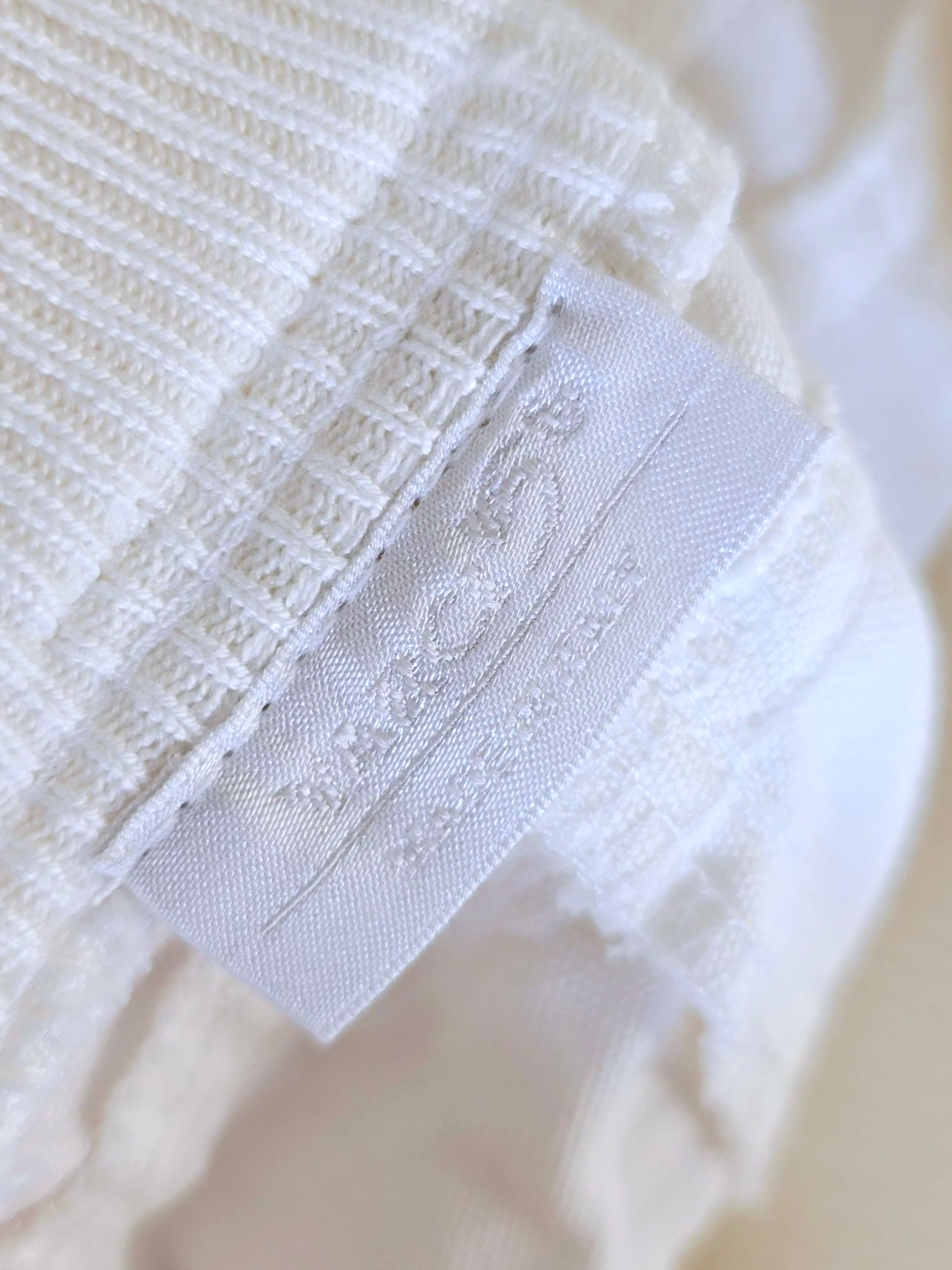 Pantalon white rock-chic