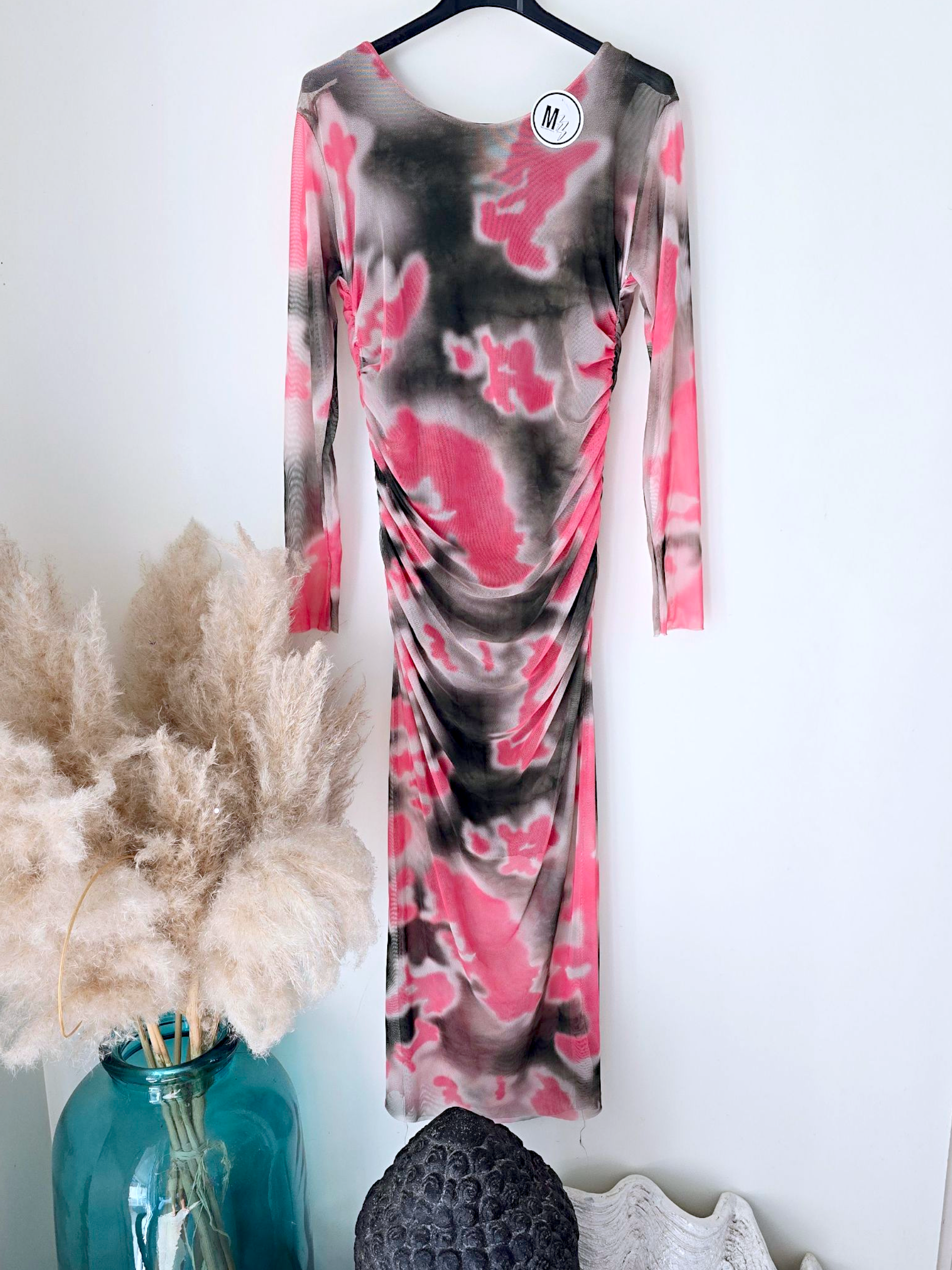 Robe tie and dye kaki