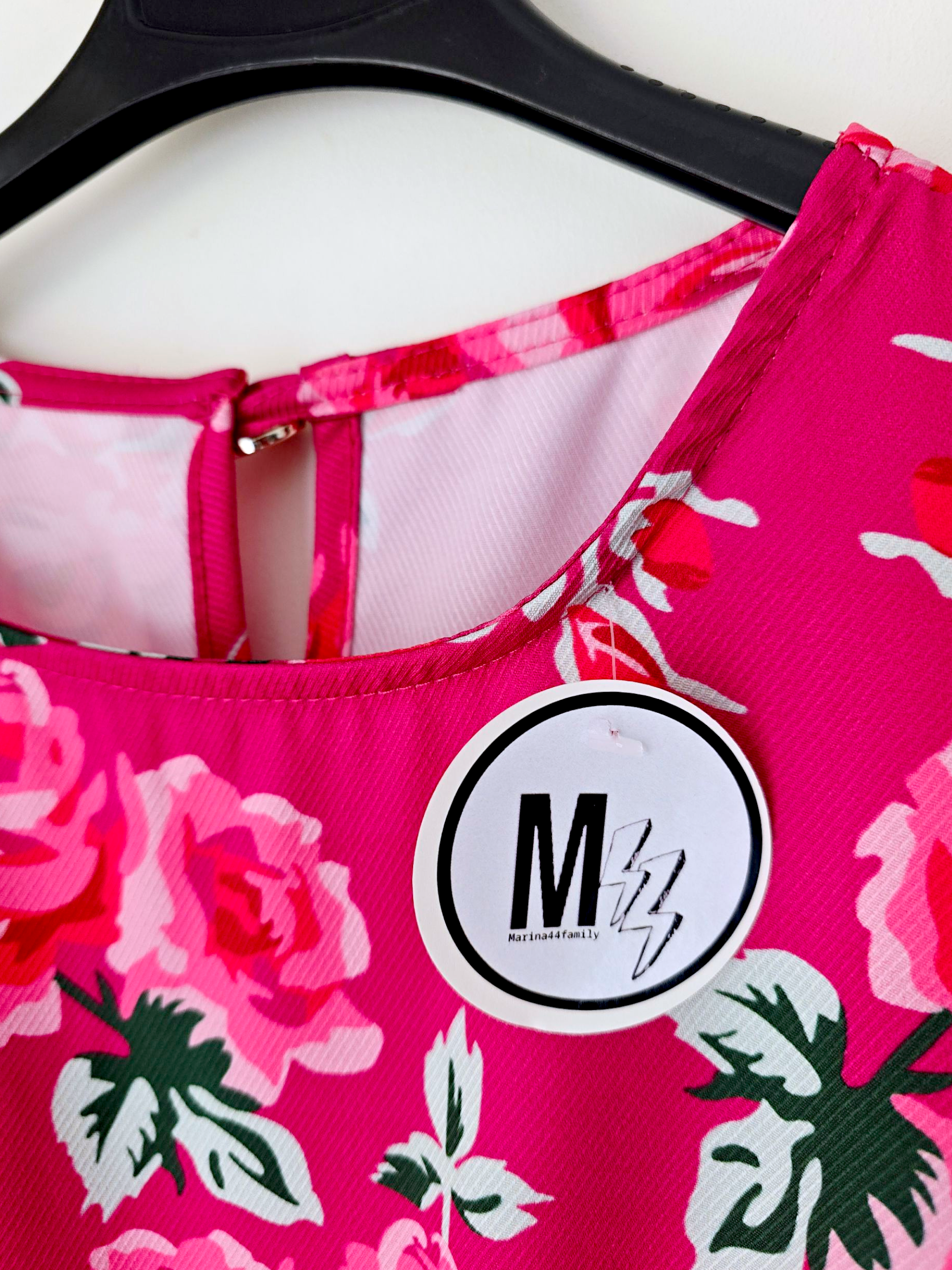 Robe flowers fuchsia