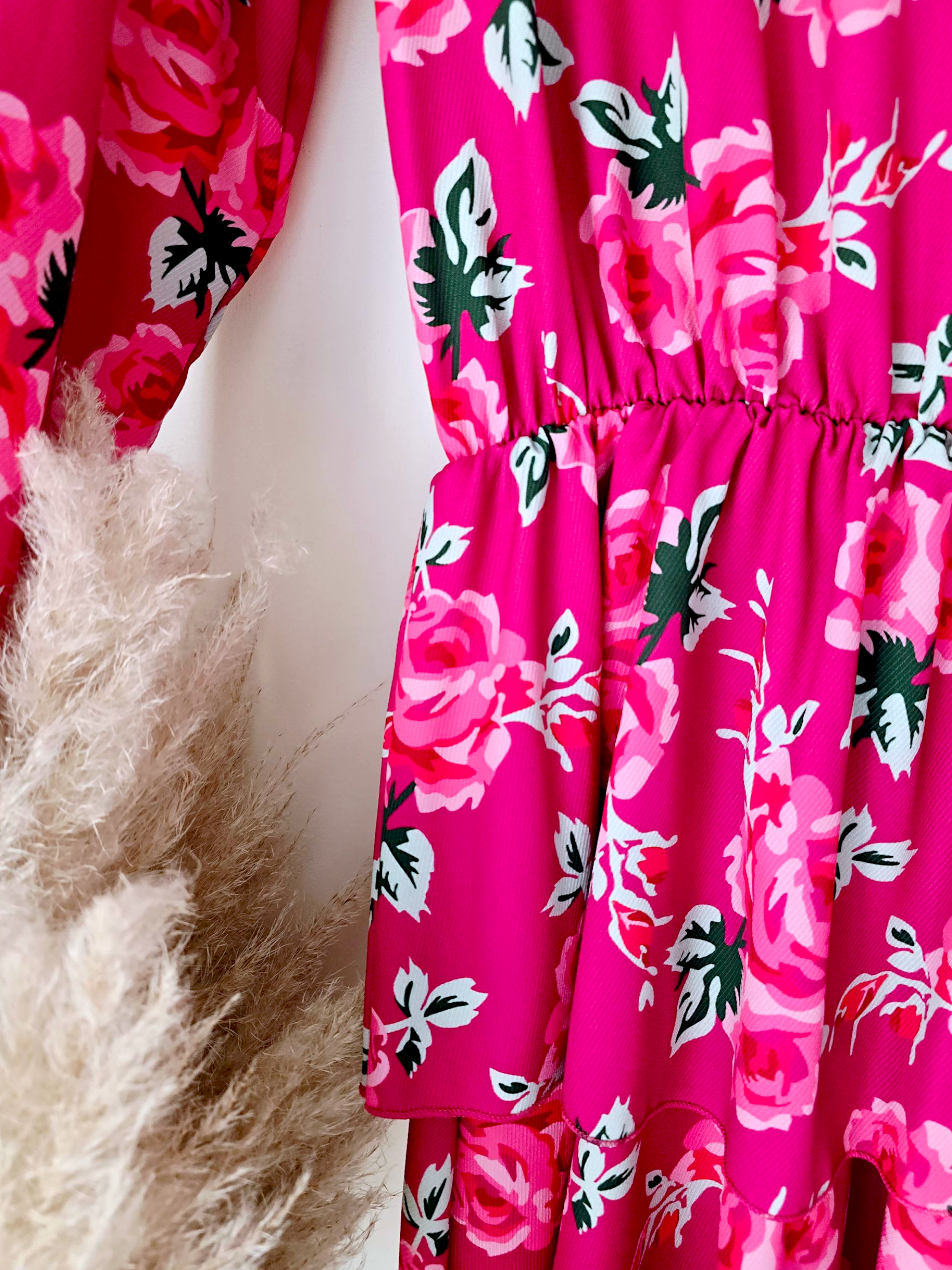 Robe flowers fuchsia