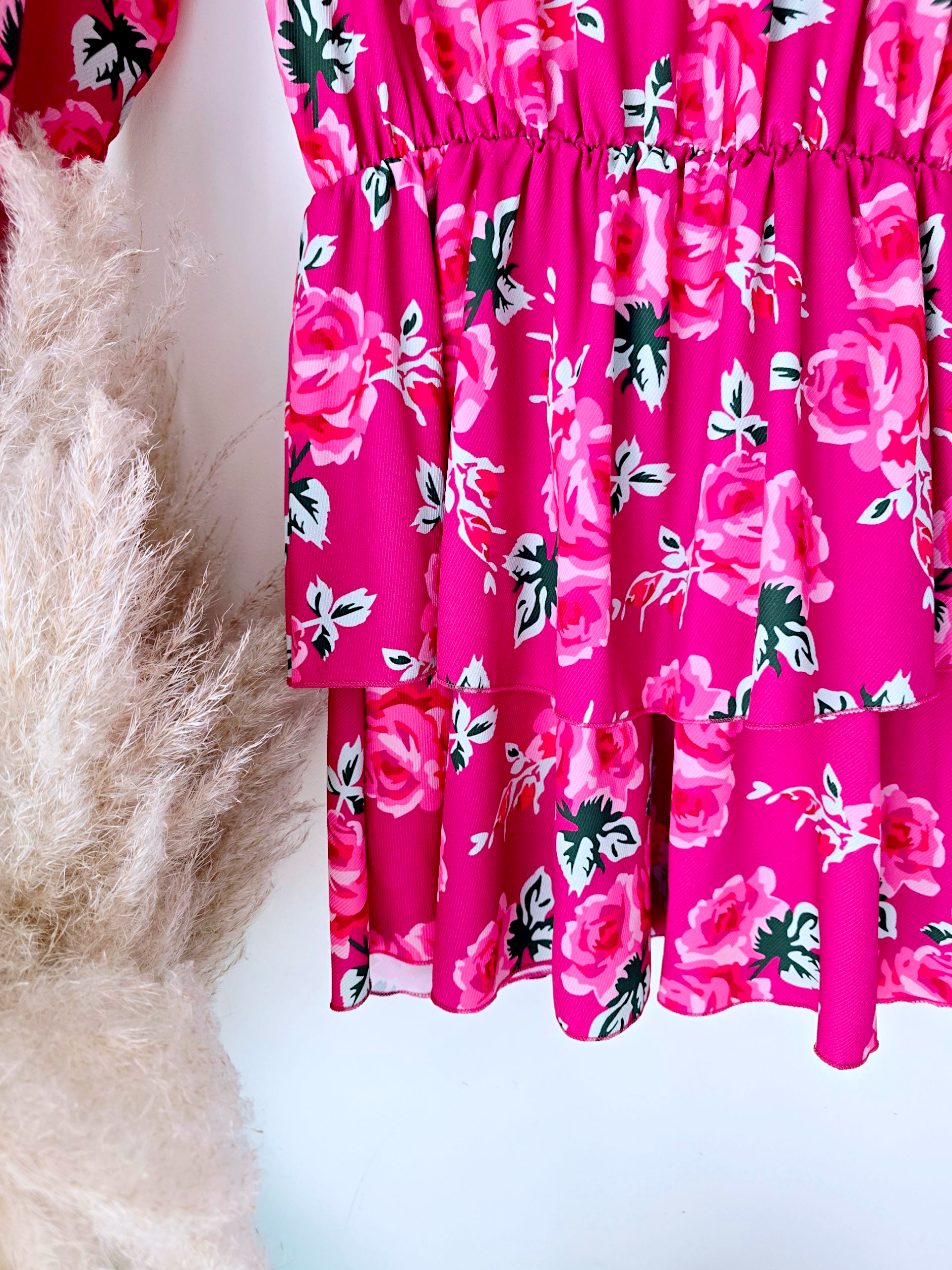 Robe flowers fuchsia