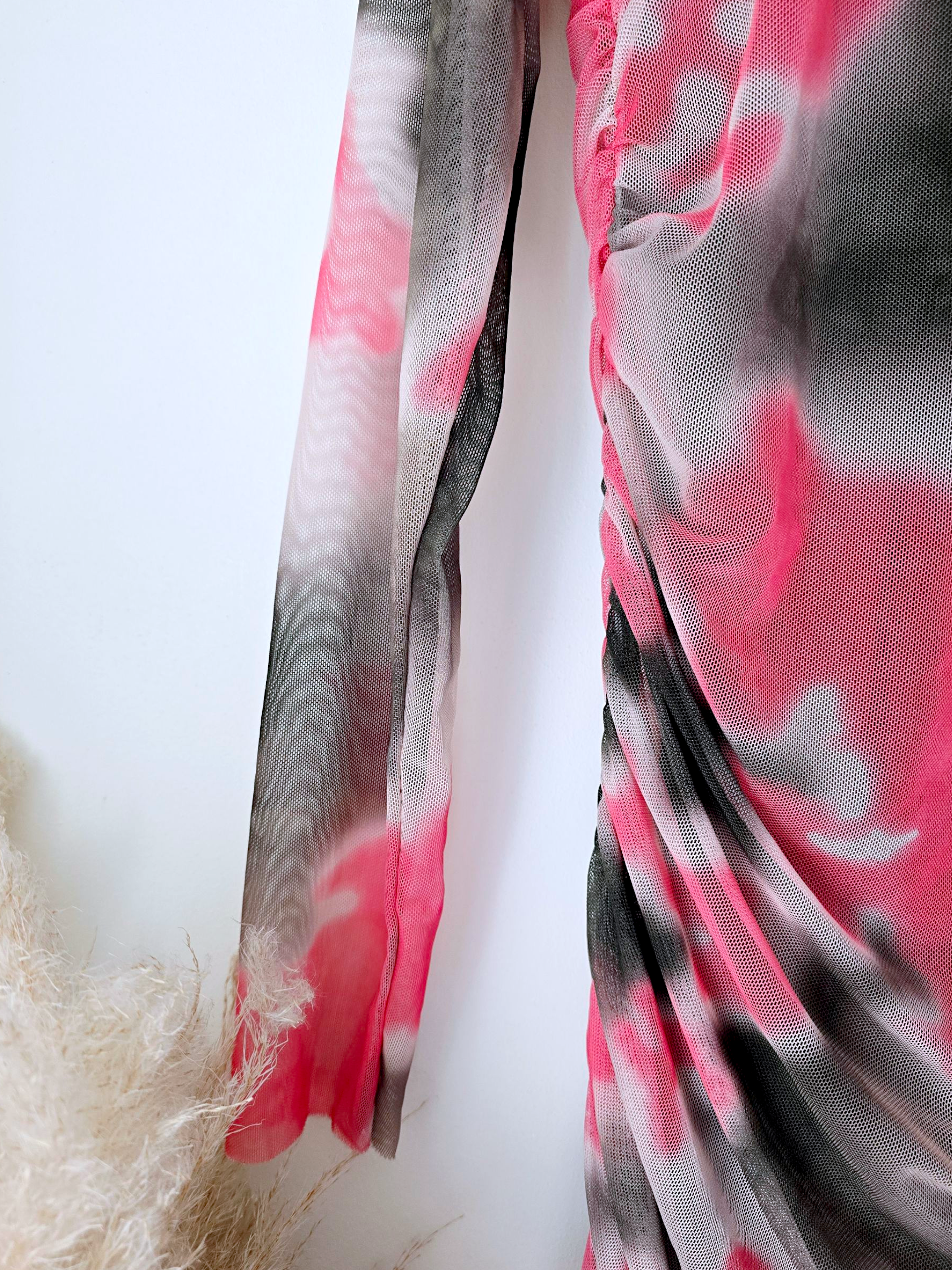 Robe tie and dye kaki