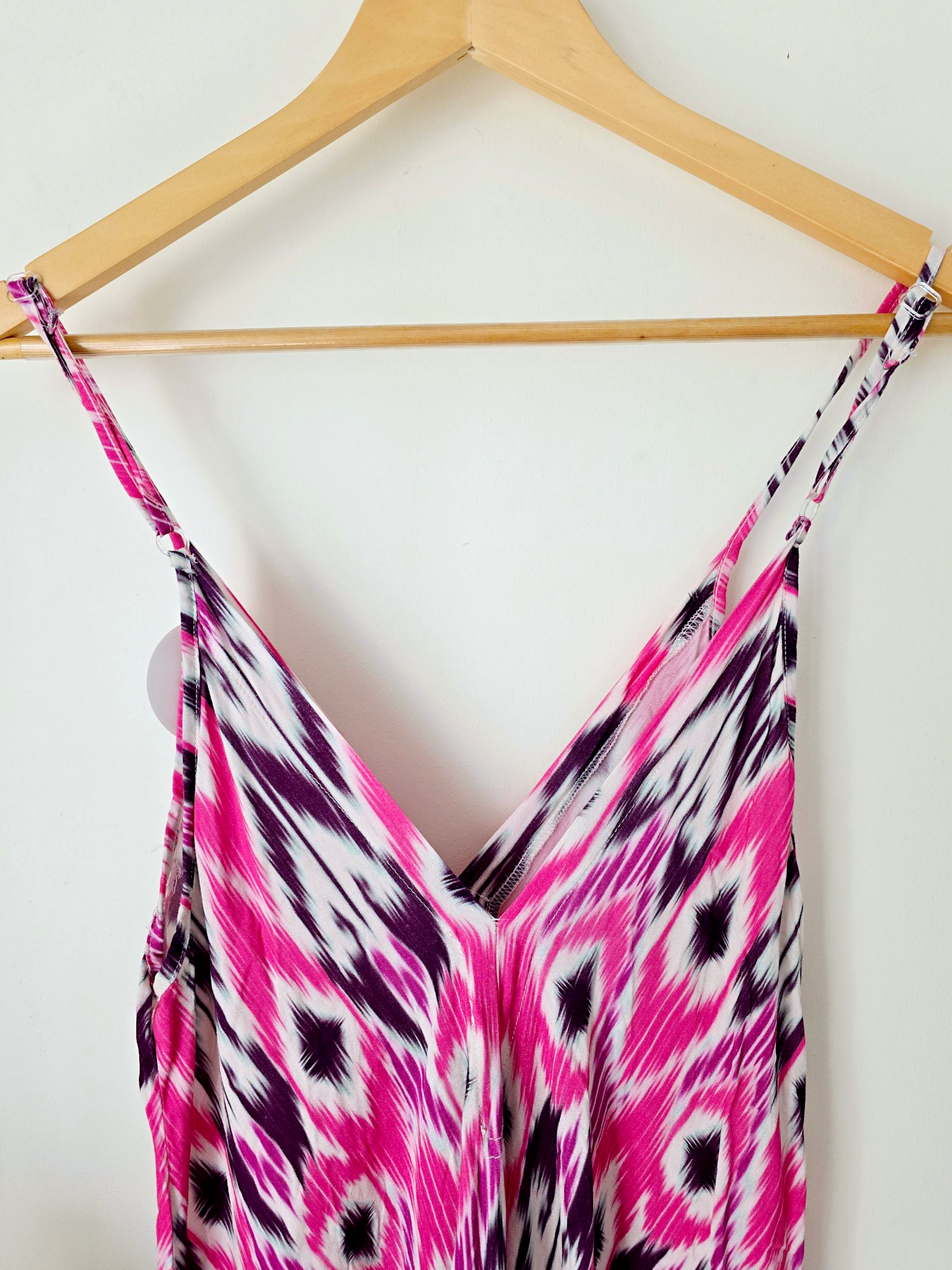 Robe rose éthnique