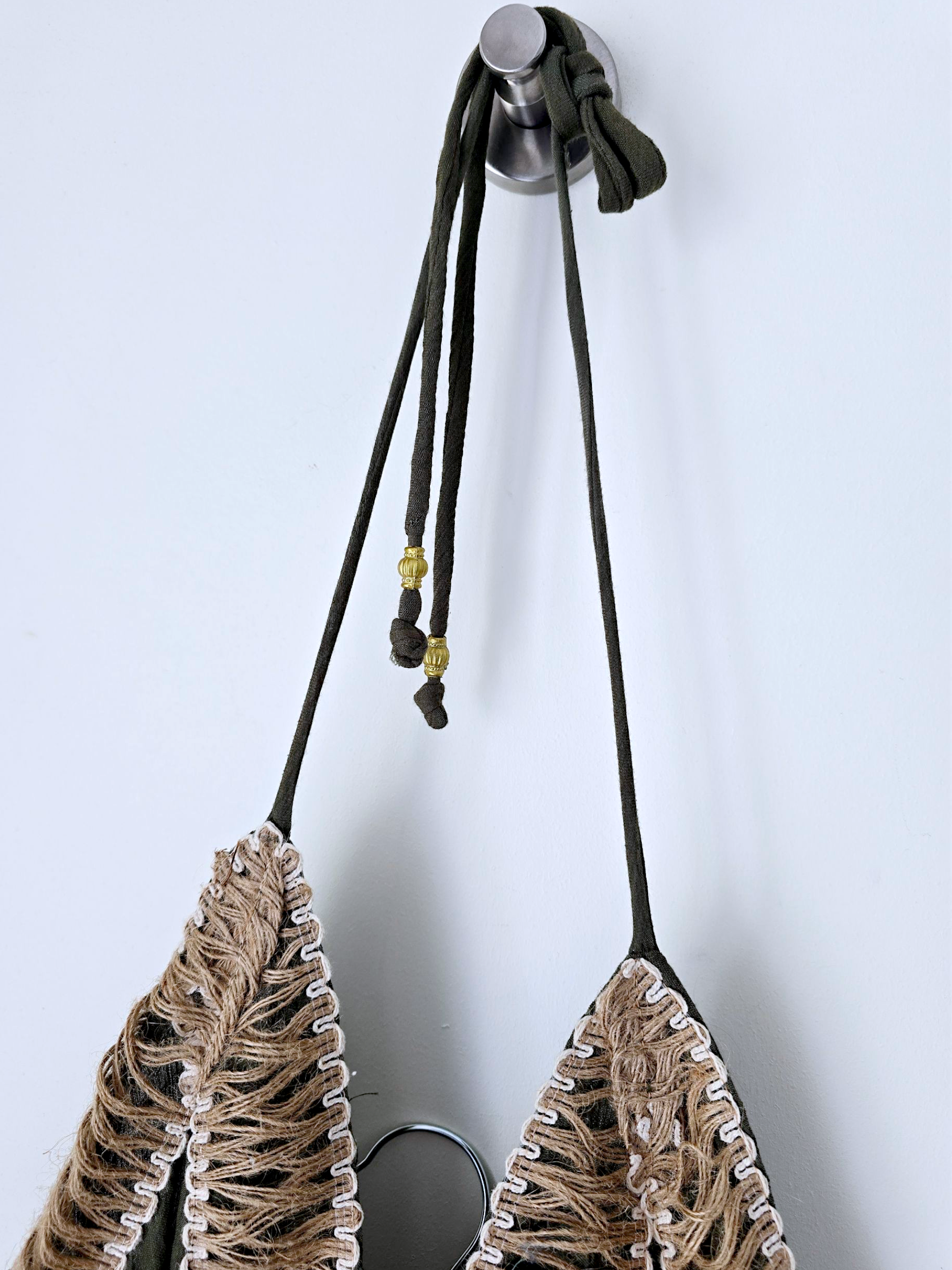Robe bohème-chic kaki