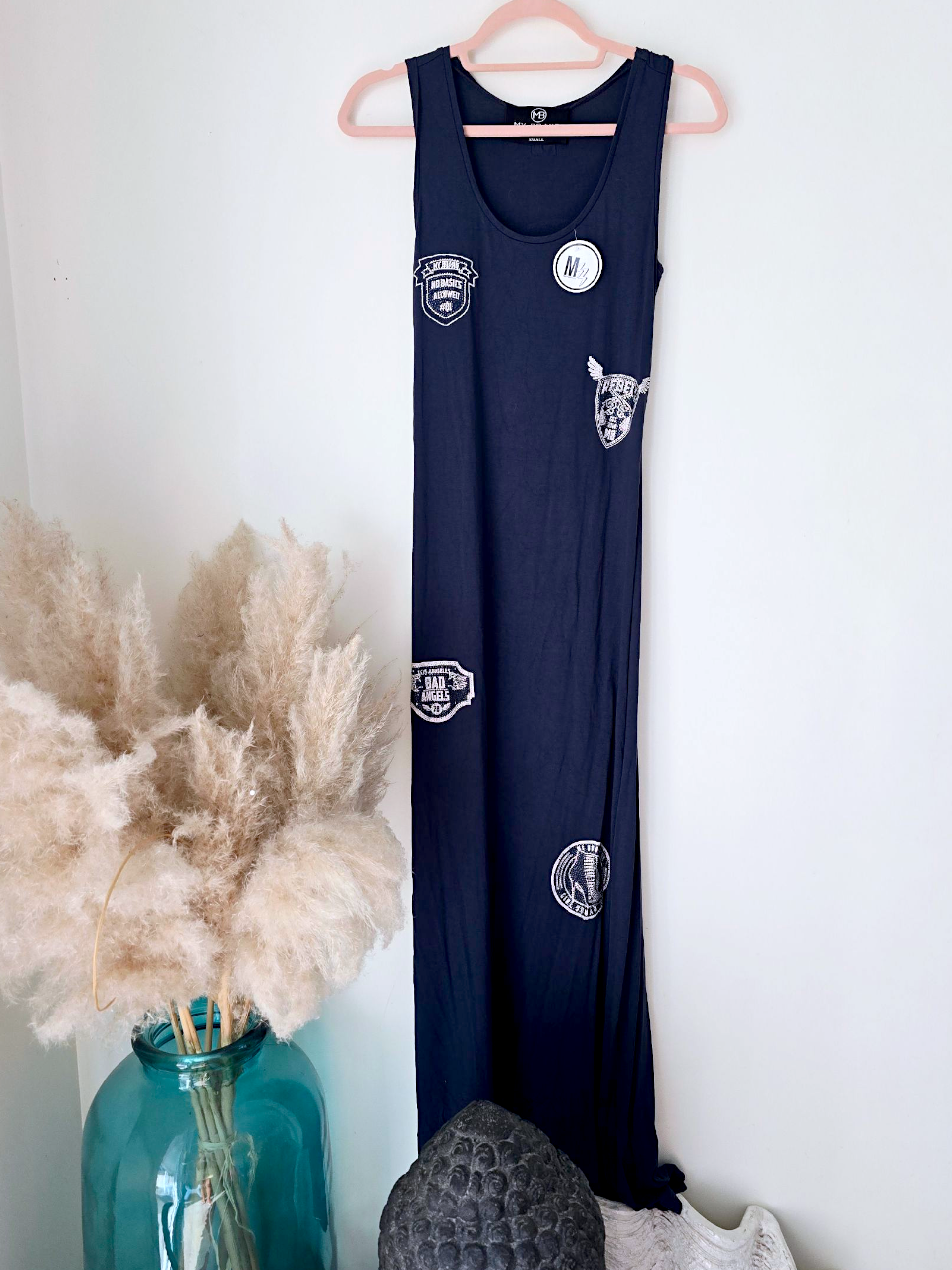 Robe tee-shirt strass