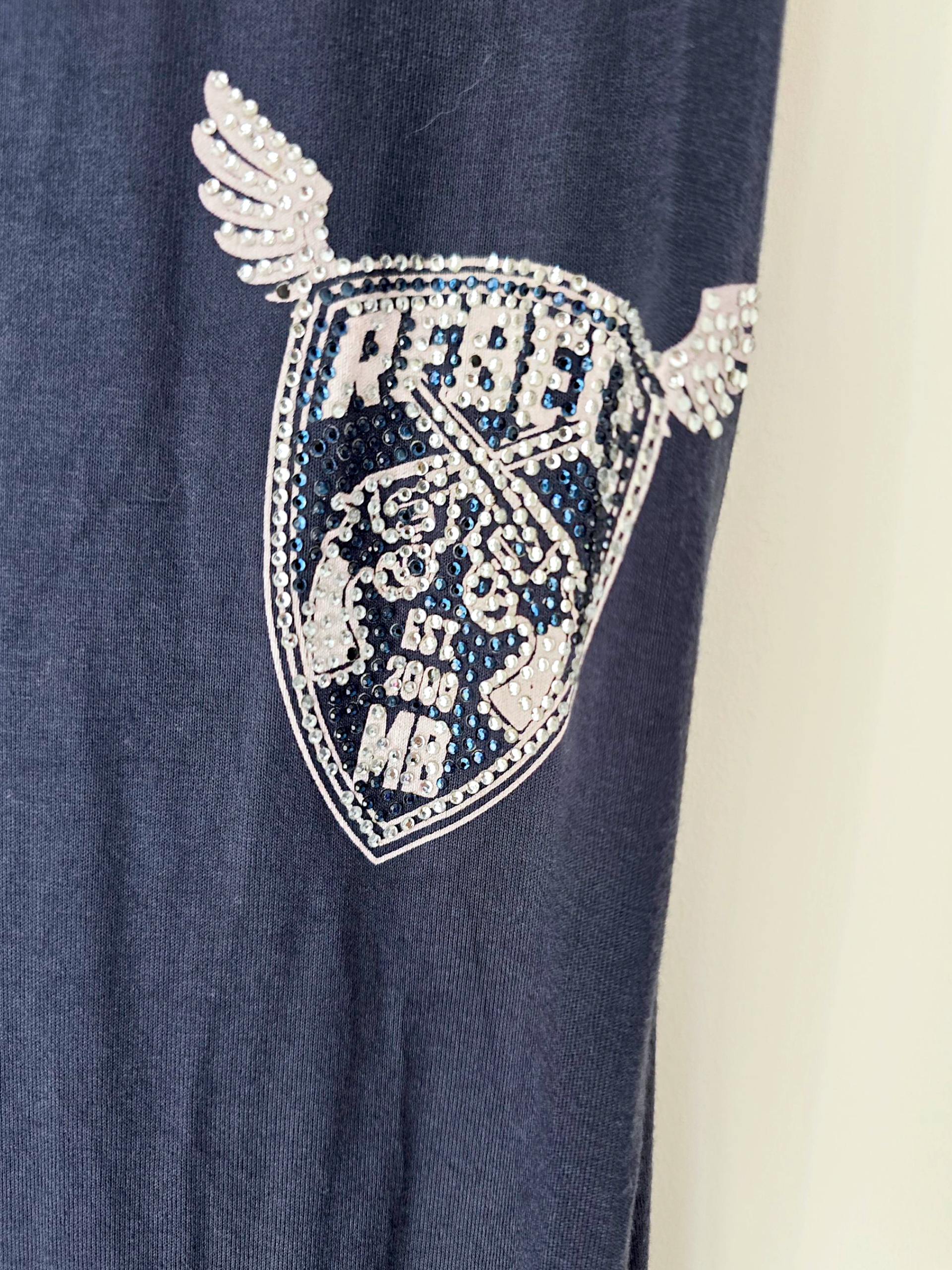 Robe tee-shirt strass