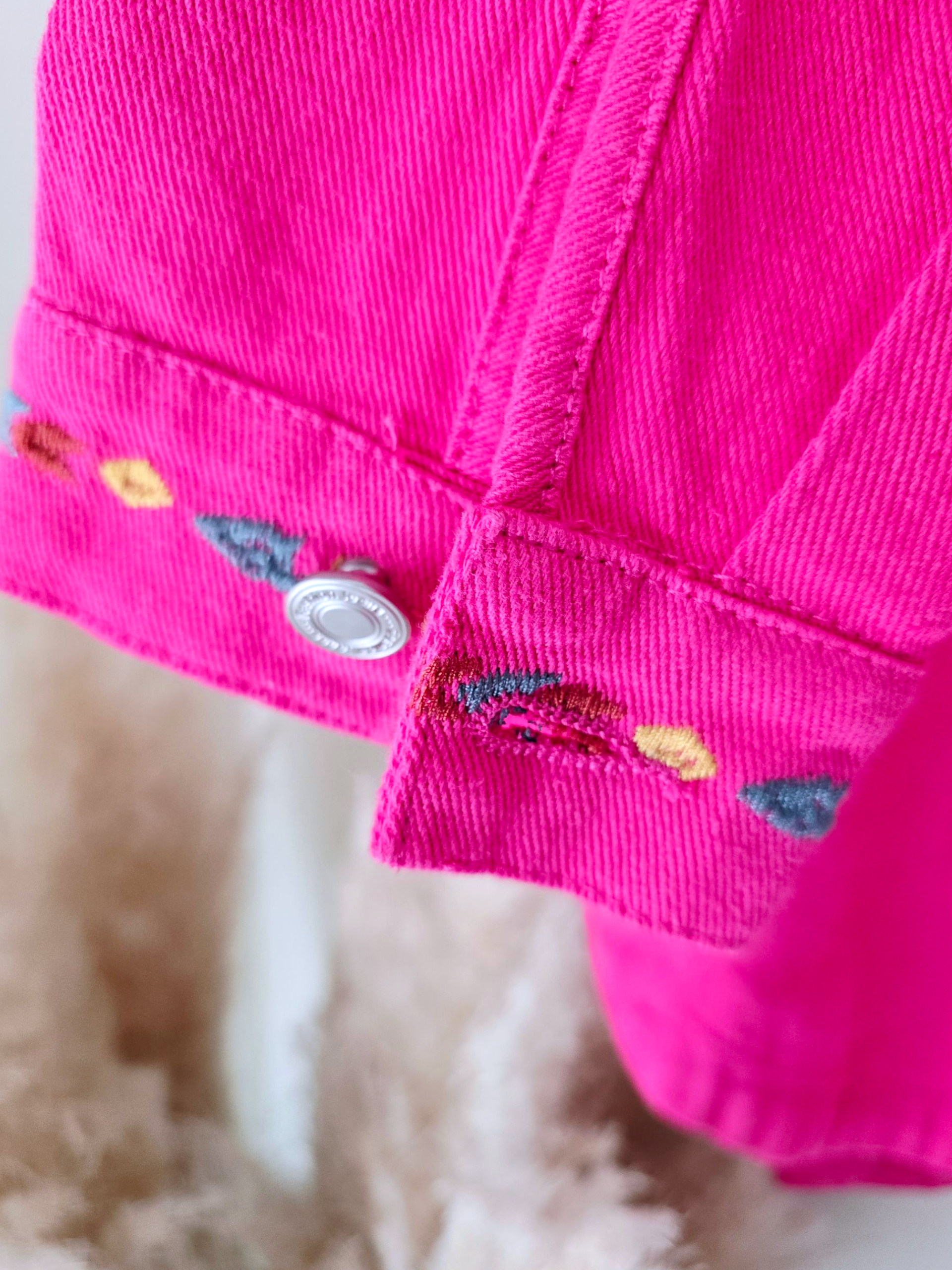 Veste surchemise fuchsia