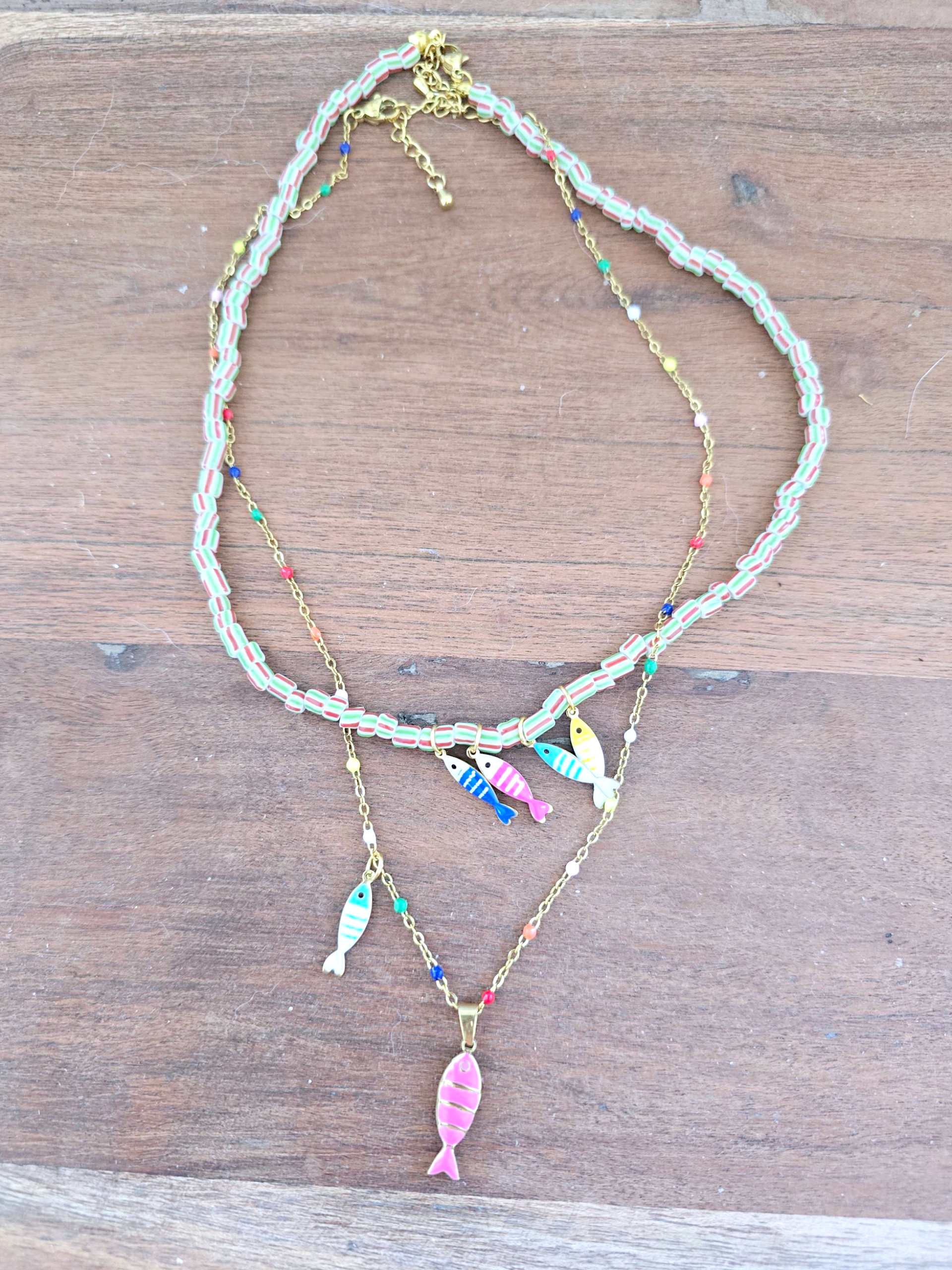 Double collier poisson
