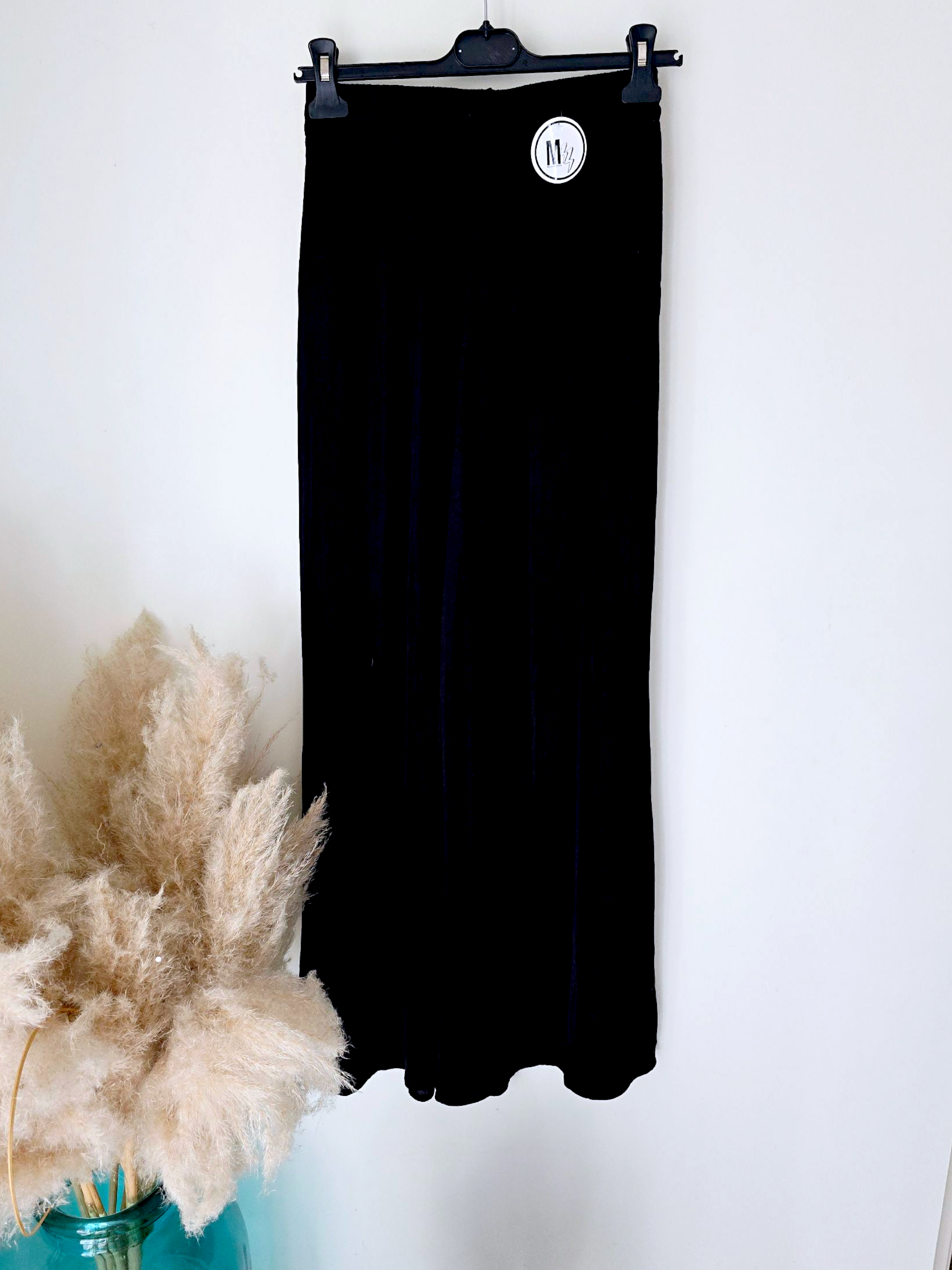 Pantalon black jambes larges