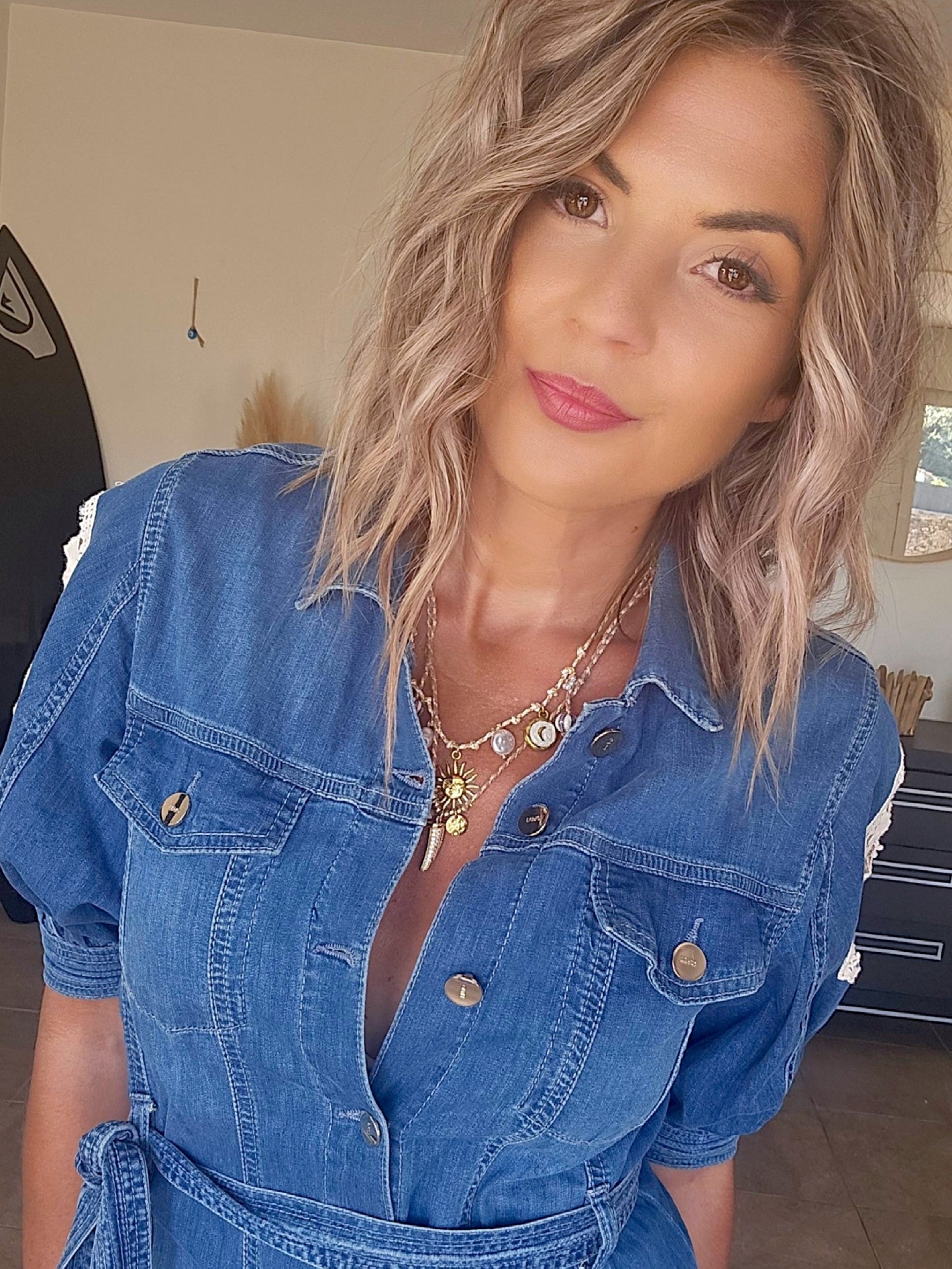 Robe en jean liu-jo