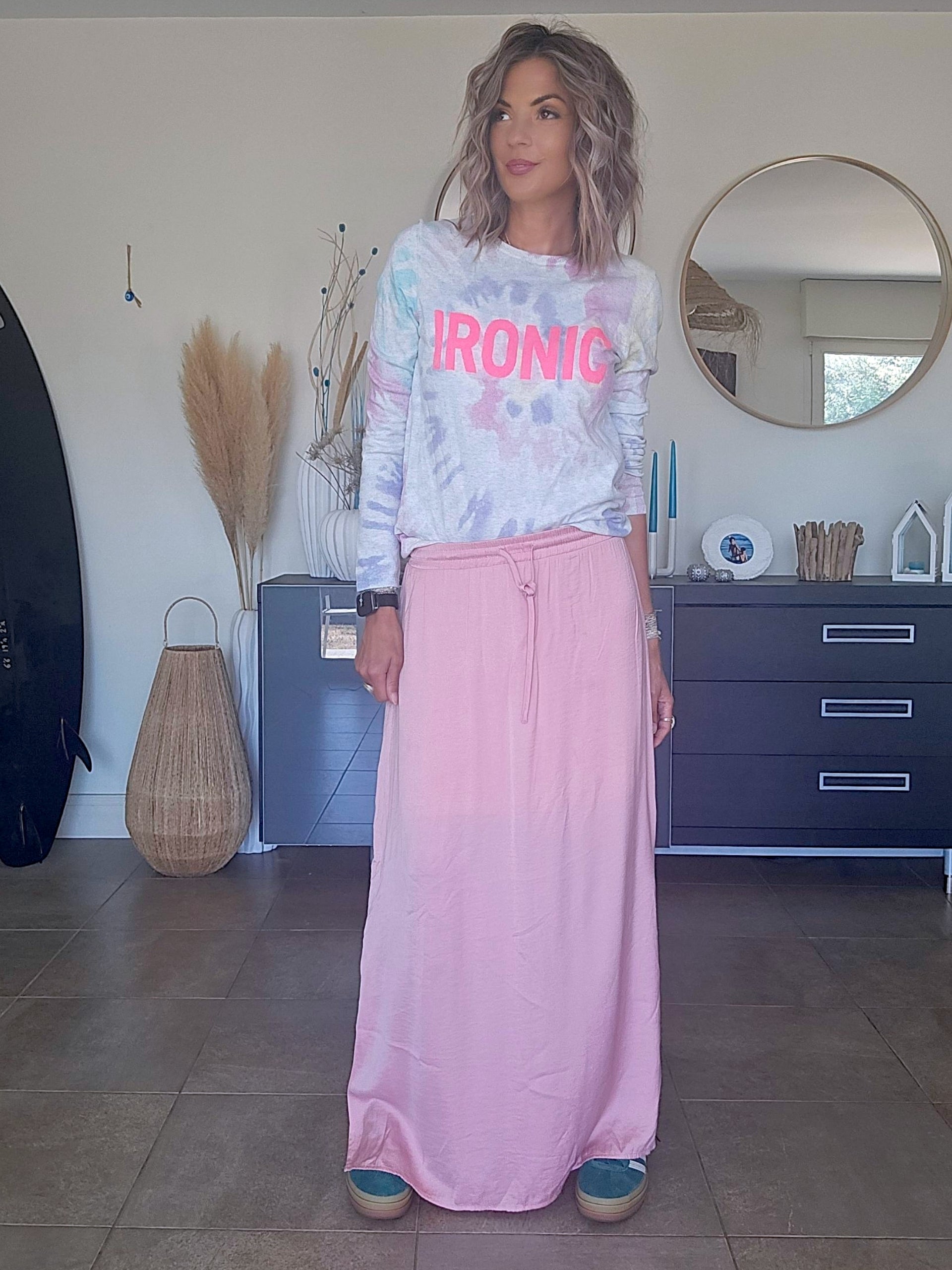 Pull tie and dye Ironic
