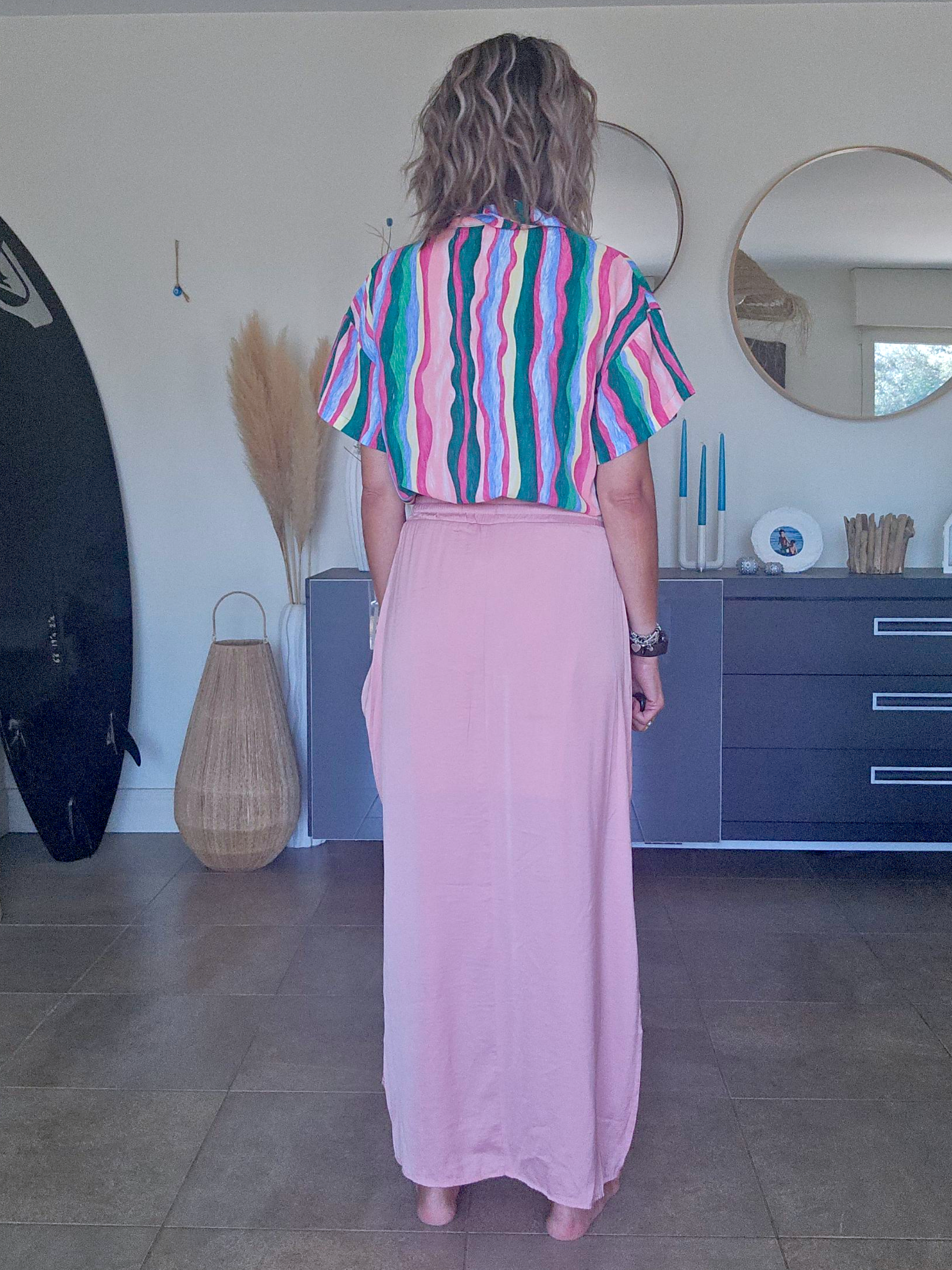 Blouse arlequin