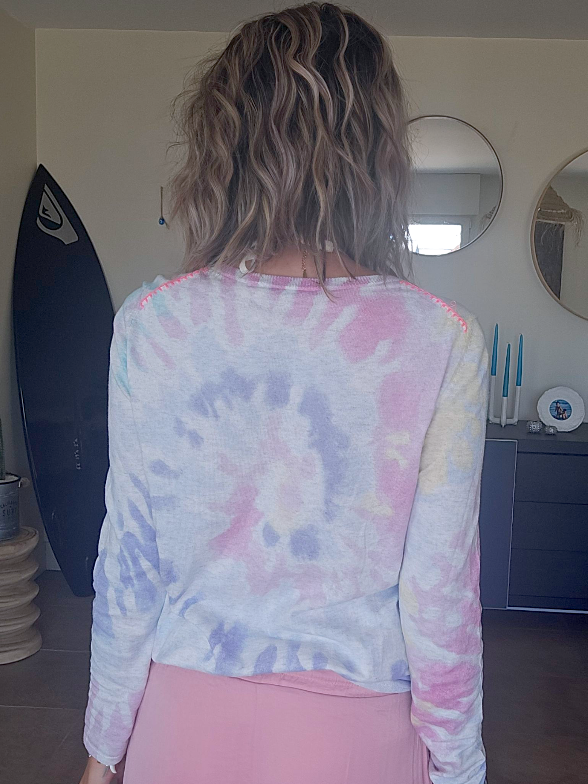Pull tie and dye Ironic