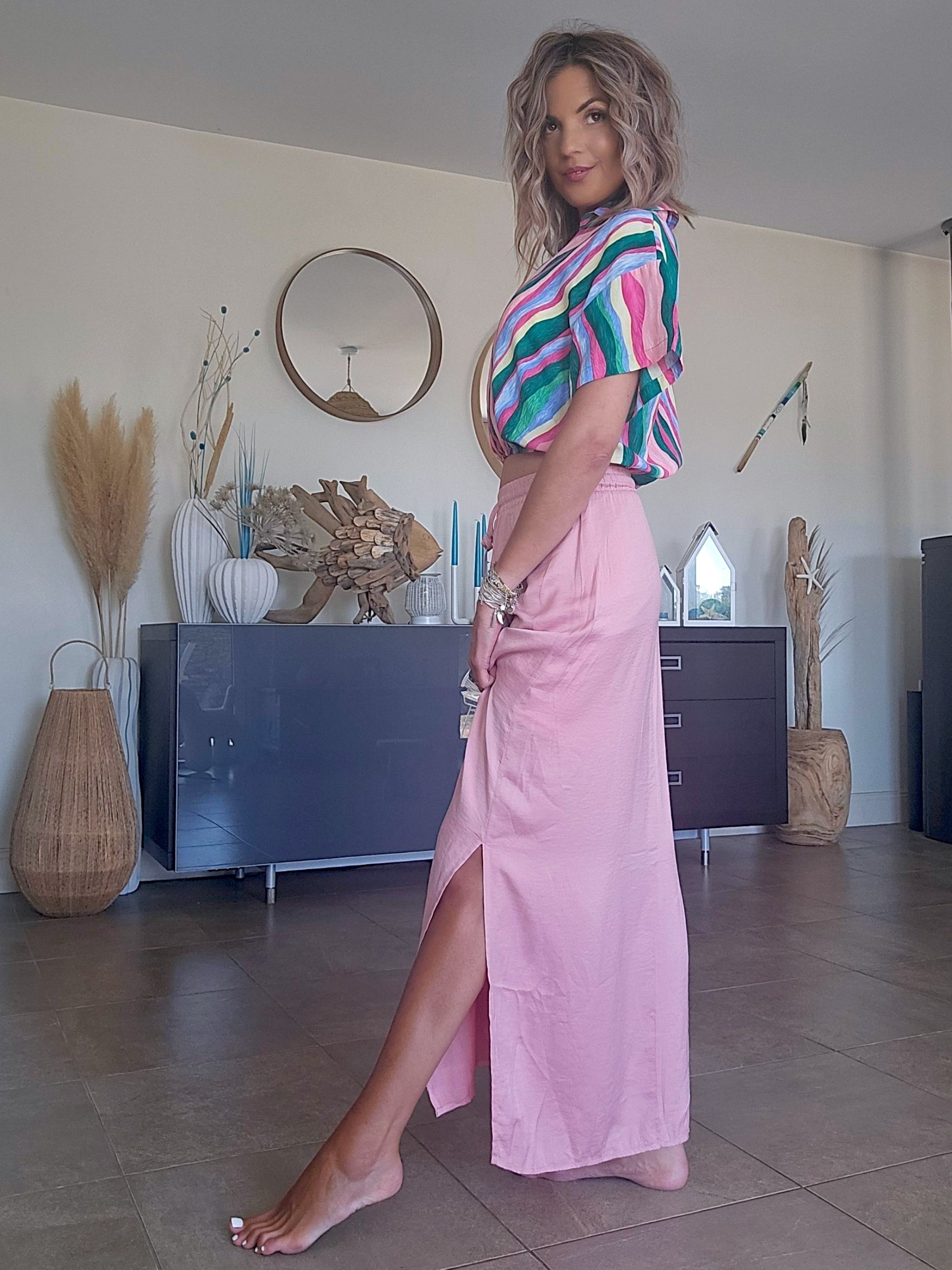 Blouse arlequin